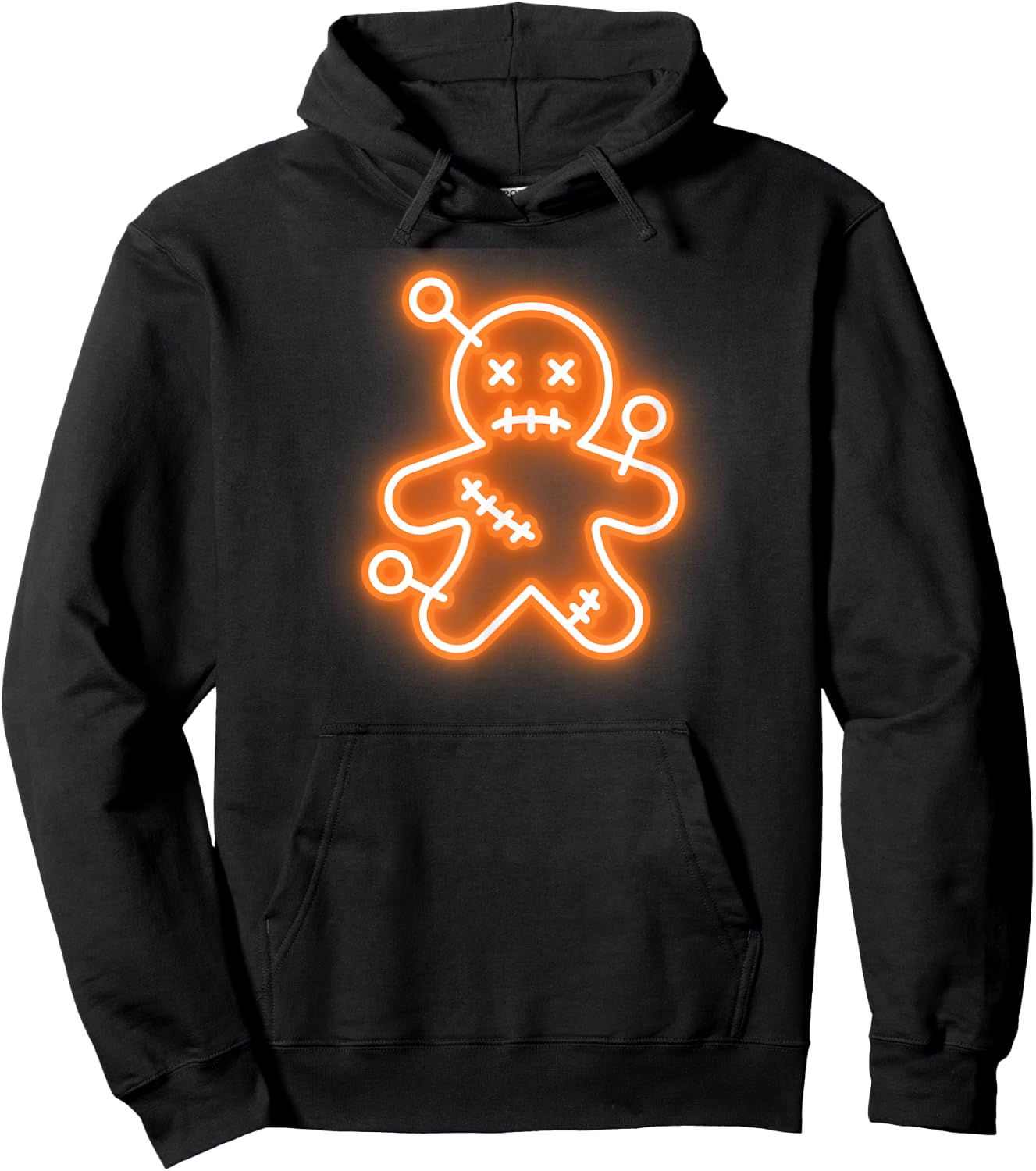 Halloween Creepy Voodoo Doll Witchcraft Hoodie - Hoodie | Black