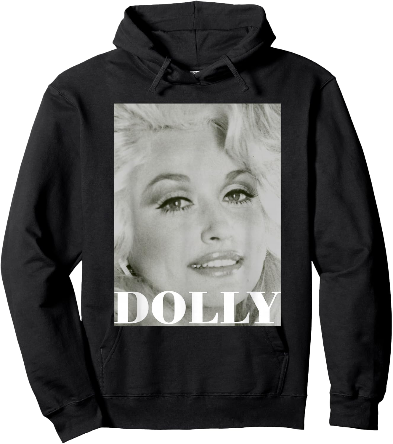 Vintage Classic Dolly Parton Small Hoodie - Hoodie | Black