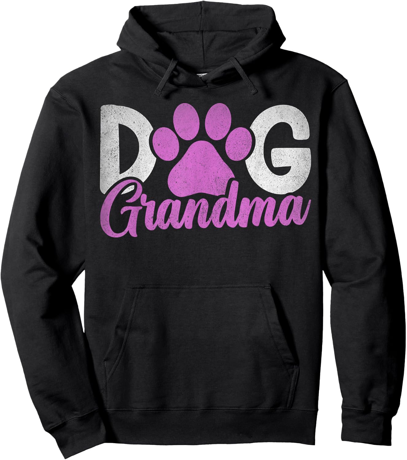 Dog Grandma Hoodie - Hoodie | Black