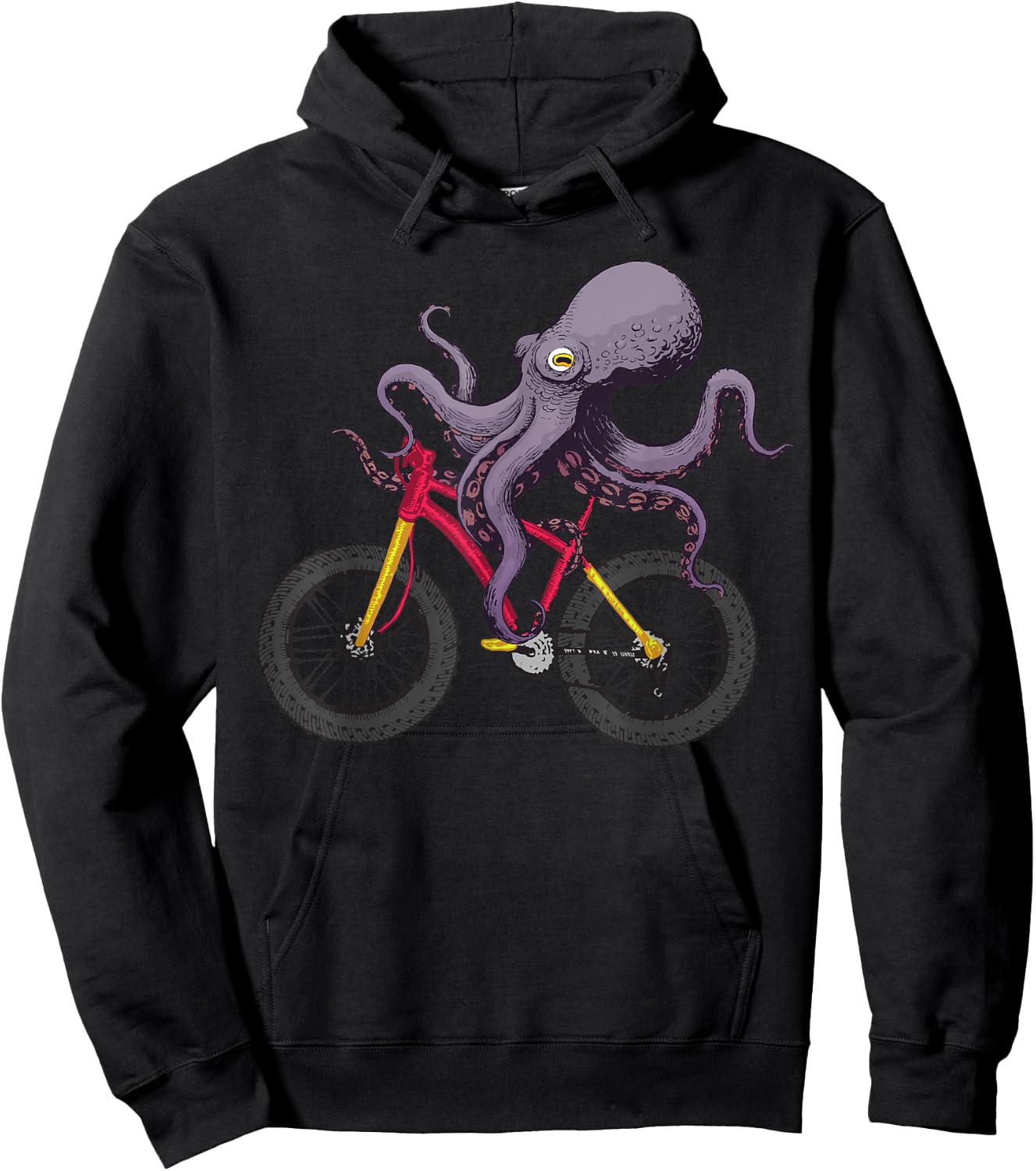 Cute Octopus Women Kids Sea Creature Octopus Lover Hoodie - Hoodie | Black
