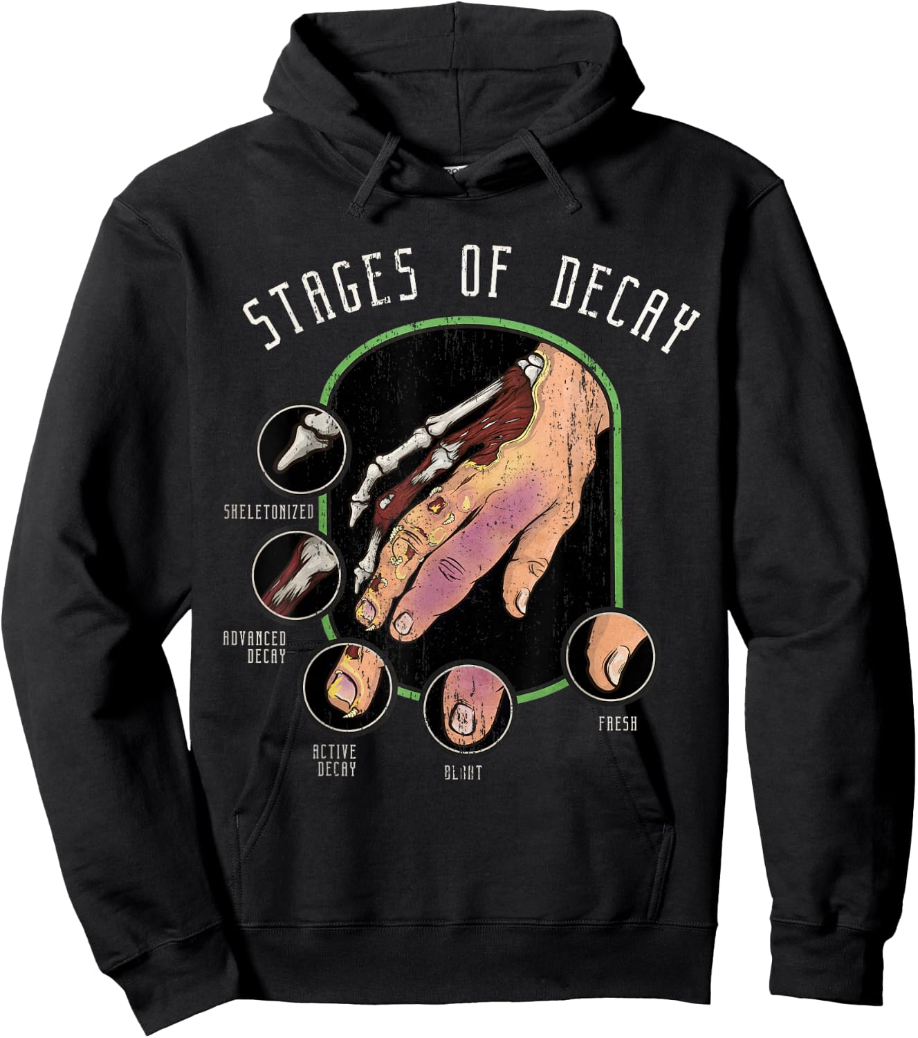 Forensic Science - Human Anatomy Coroner Embalming Hoodie - Hoodie | Black