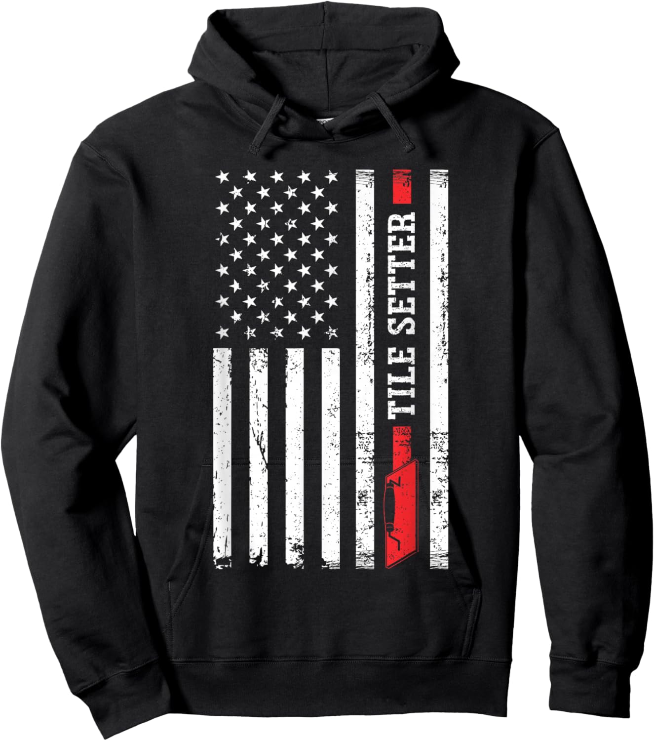 Tile Setting Tilesetter Tile Setter Hoodie - Hoodie | Black