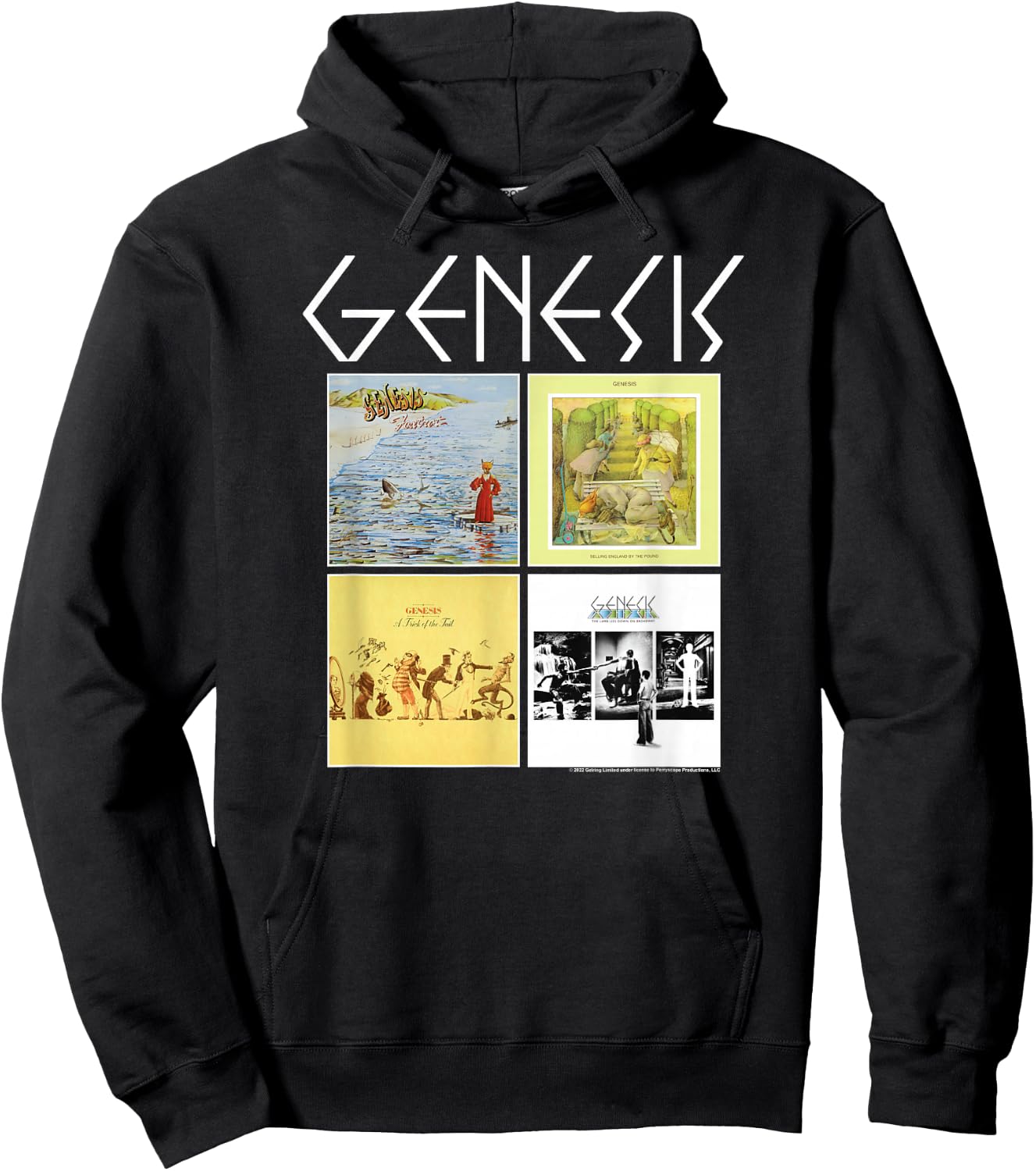 Genesis - Album Grid Hoodie - Hoodie | Black