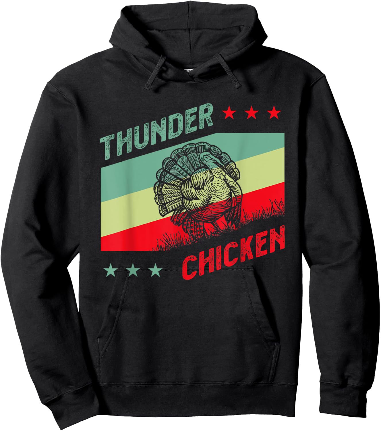 Turkey Hunter for Thunder Chicken Hoodie - Hoodie | Black