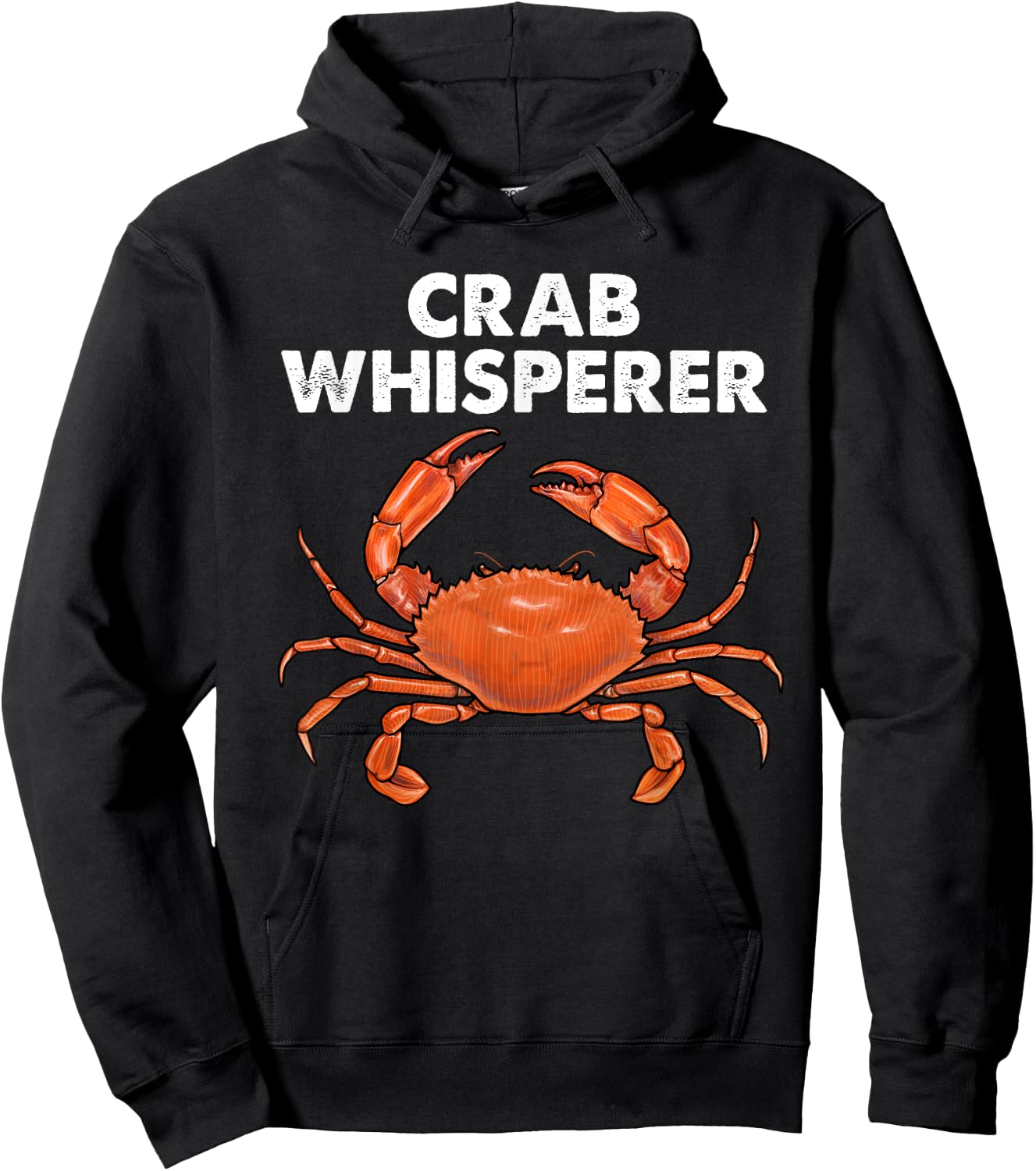 Cool Crab Whisperer Art Women Crabbing Crab Fishing Hoodie - Hoodie | Black