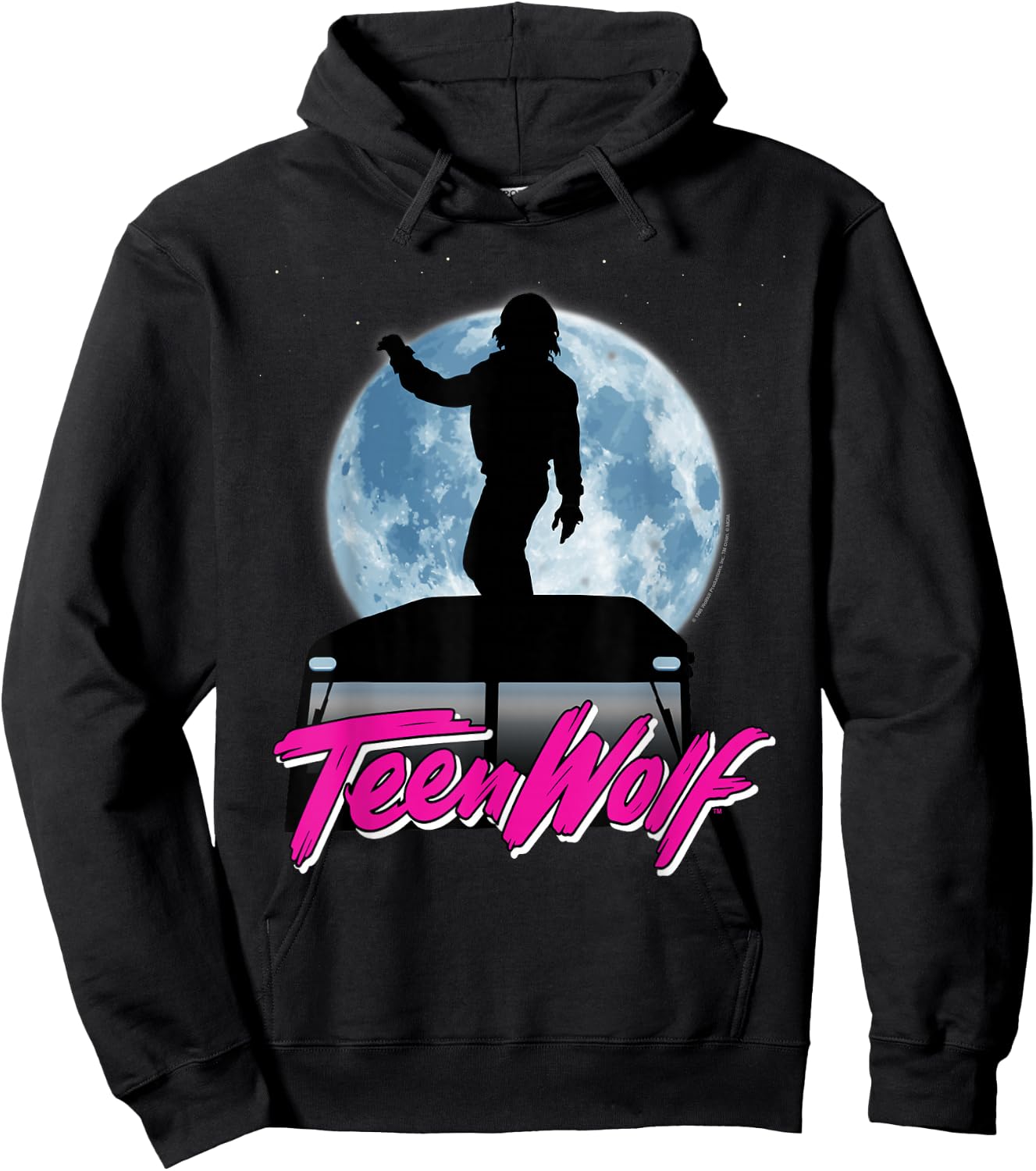 Teen Wolf Moonlight Surf Hoodie - Hoodie | Black