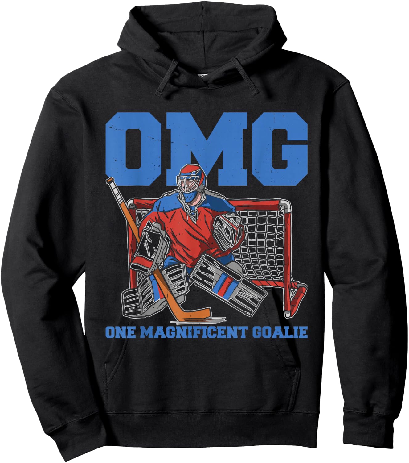 Ice Hockey Goalie Hoodie - Hoodie | Black