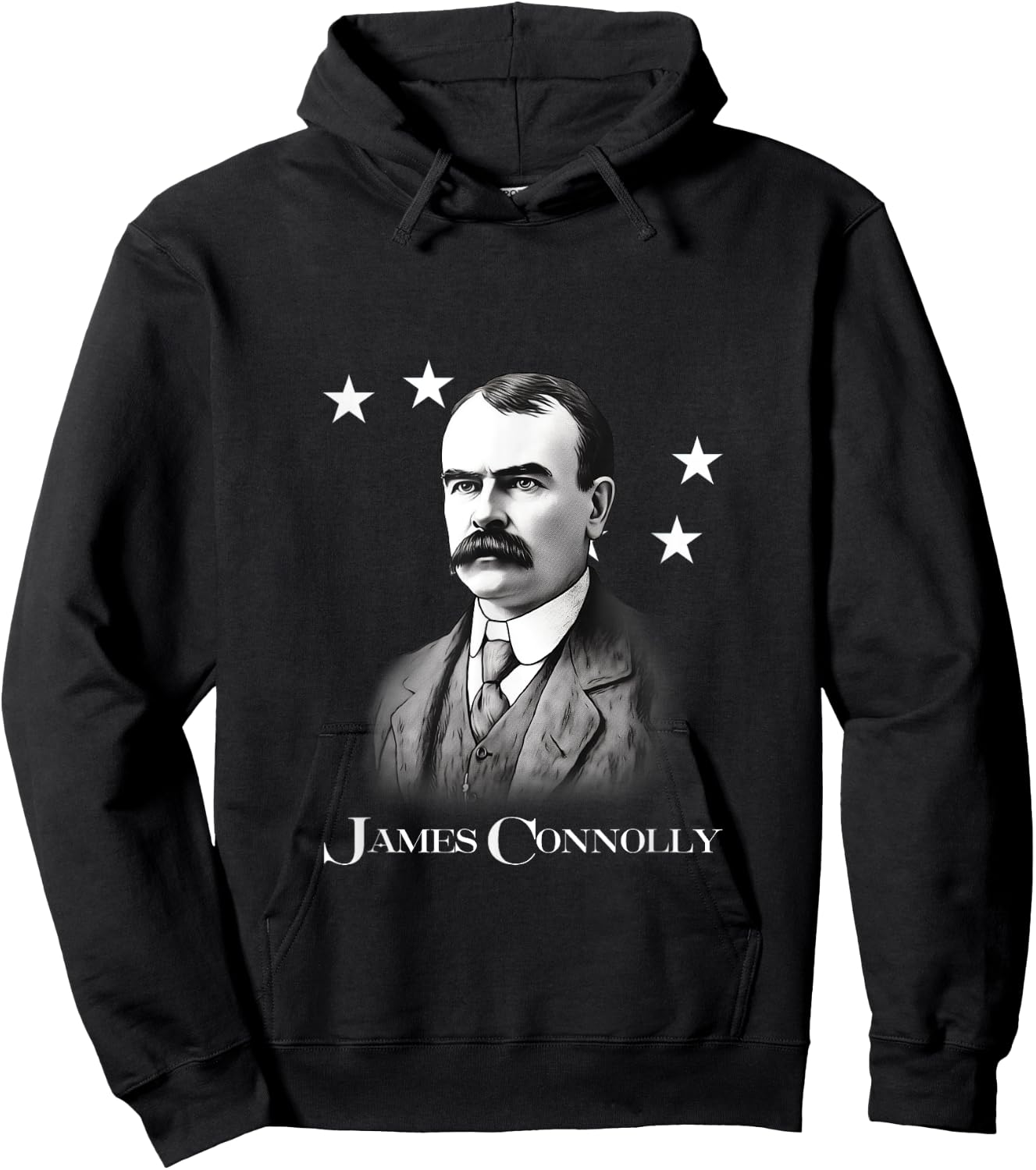 James Connolly - Irish Republican Socialist Hoodie - Hoodie | Black