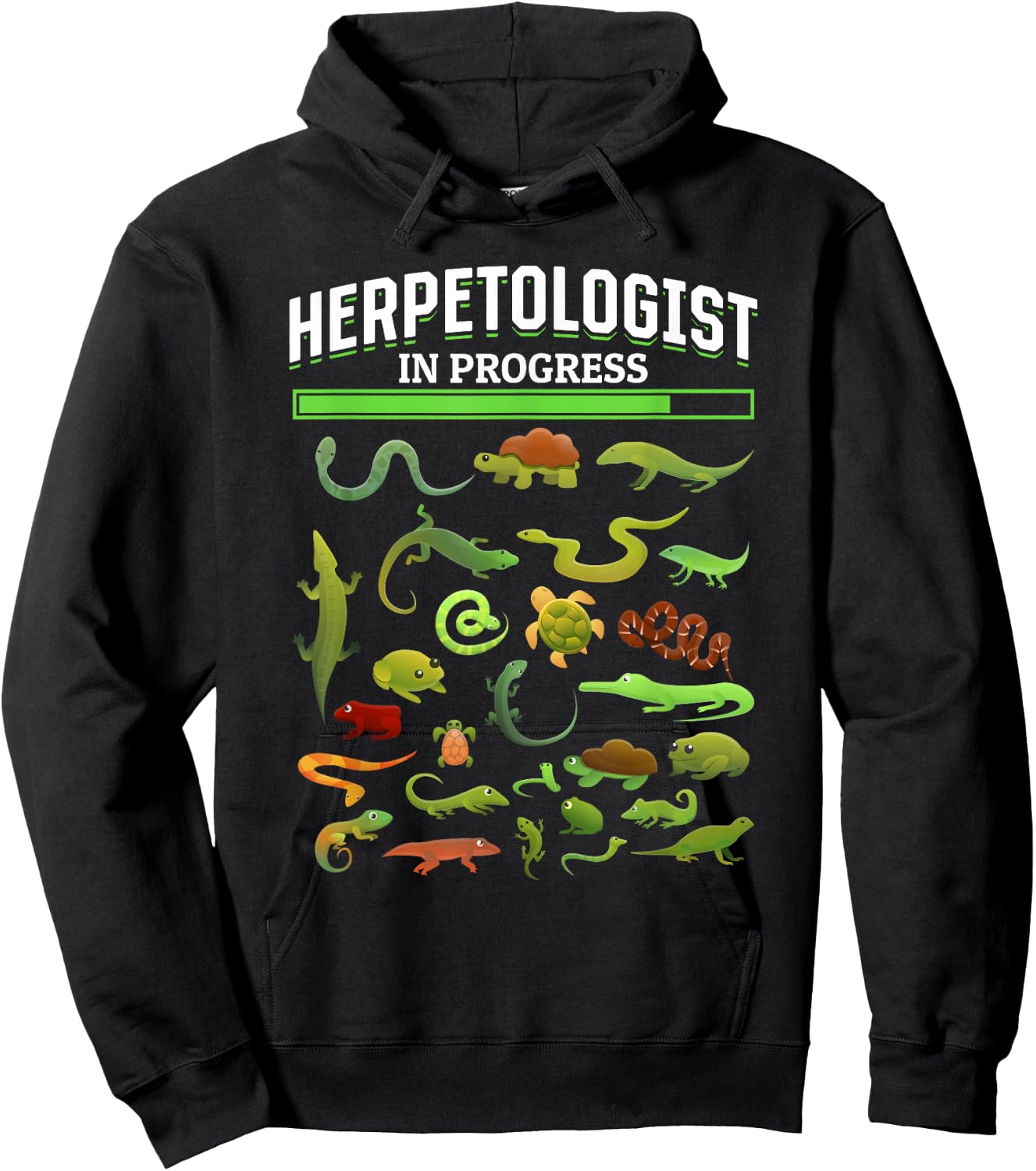 Future Herpetologist Zoology Reptiles Hoodie - Hoodie | Black