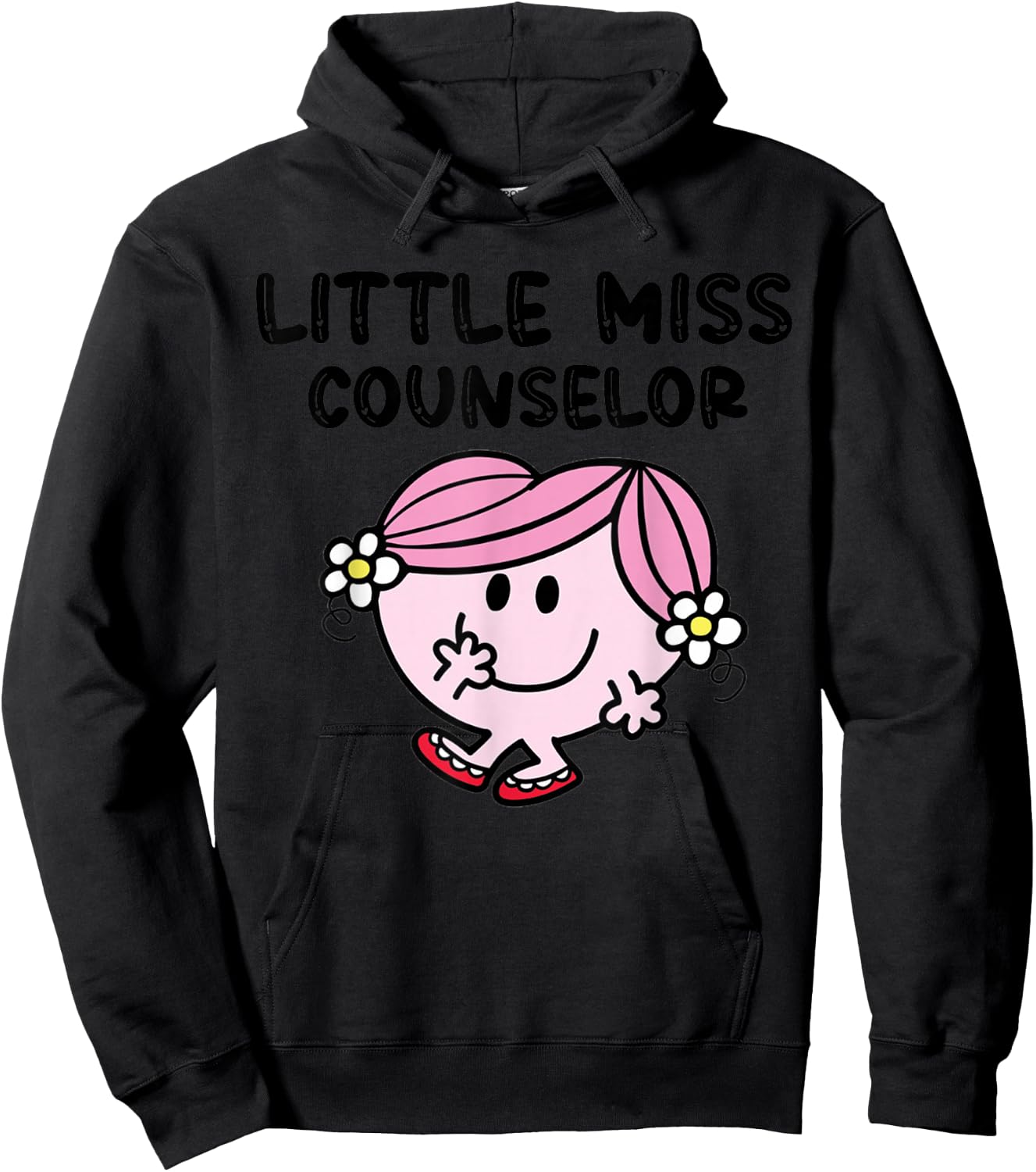 Teaching Staff Lover Little Miss Counselor Hoodie - Hoodie | Black