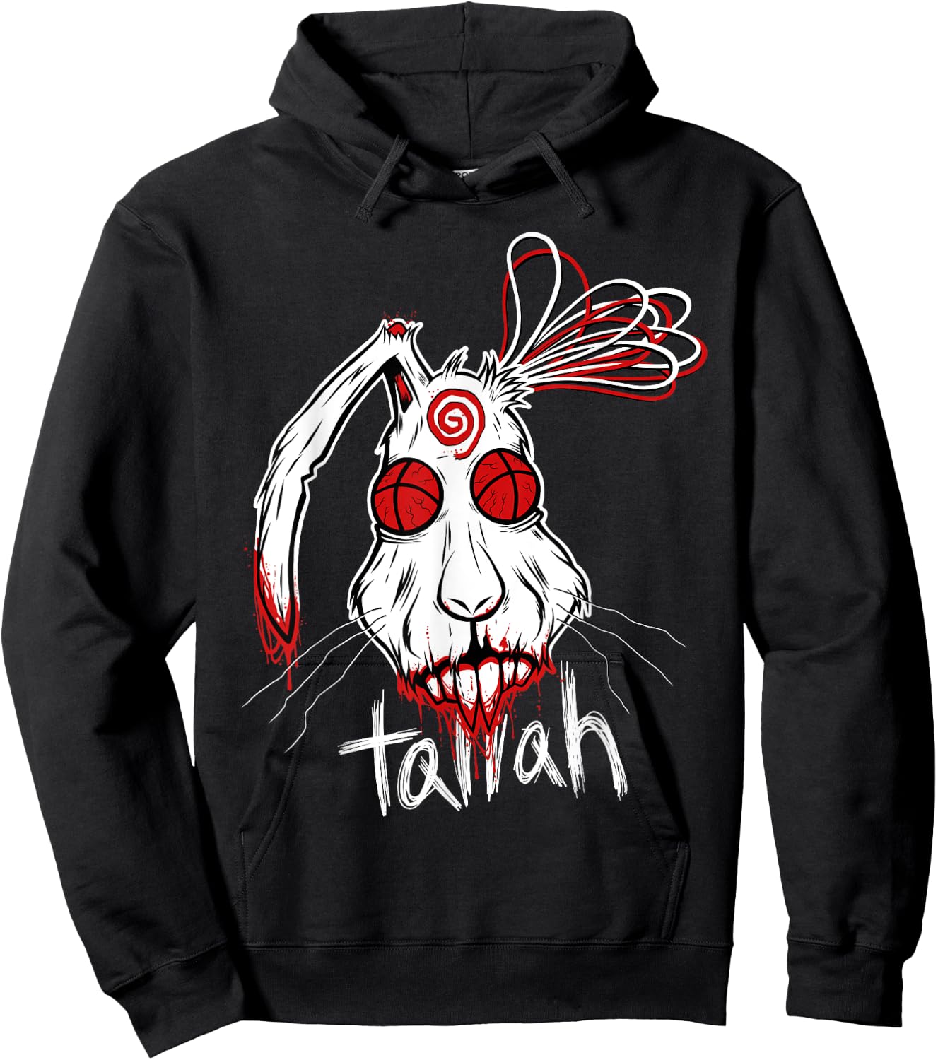 Tallah Rabbit Hoodie - Hoodie | Black