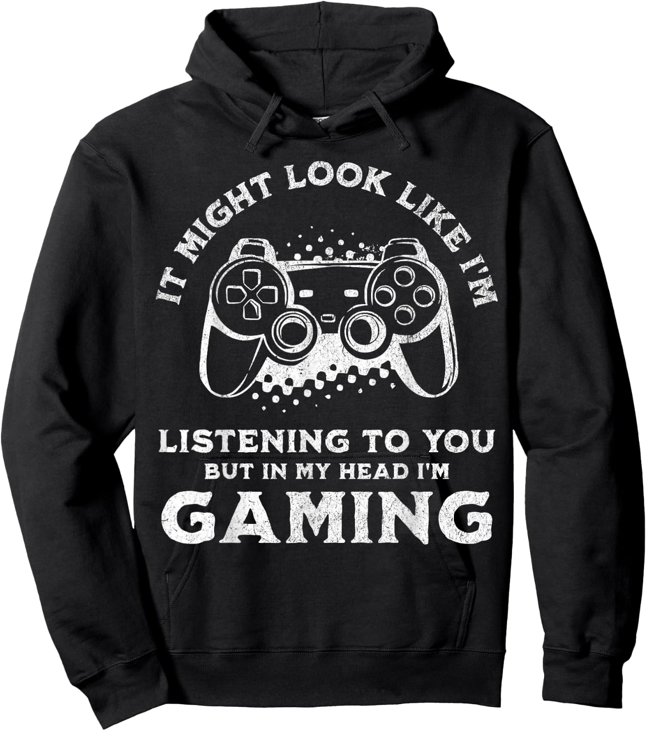 Video Gaming Funny Sarcastic Gamer Hoodie - Hoodie | Black