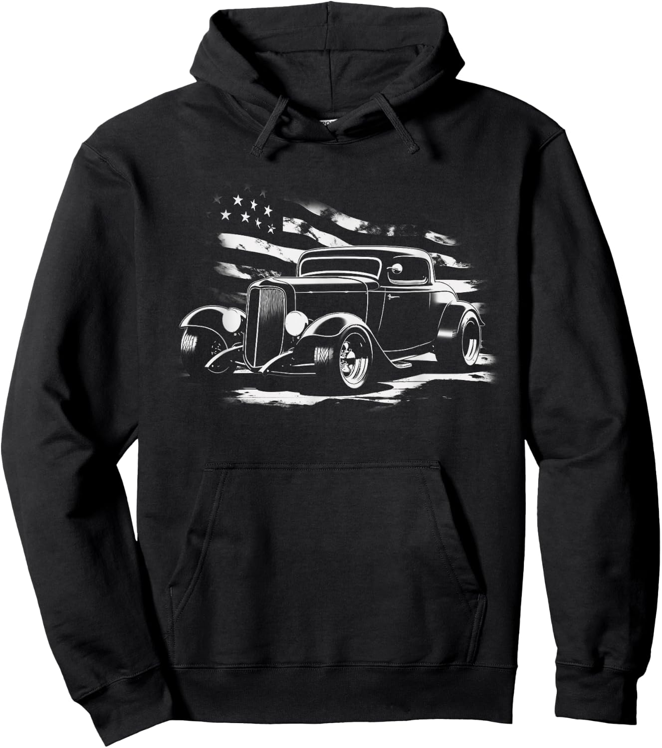American Classic Hot Rod Hoodie - Hoodie | Black