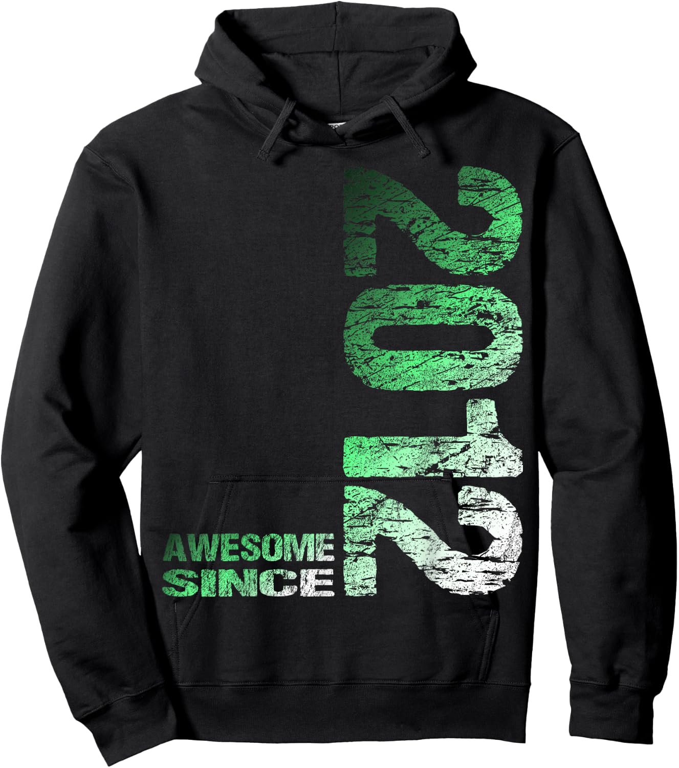 Awesome since 2012 14th Birthday Hoodie - Hoodie | Black