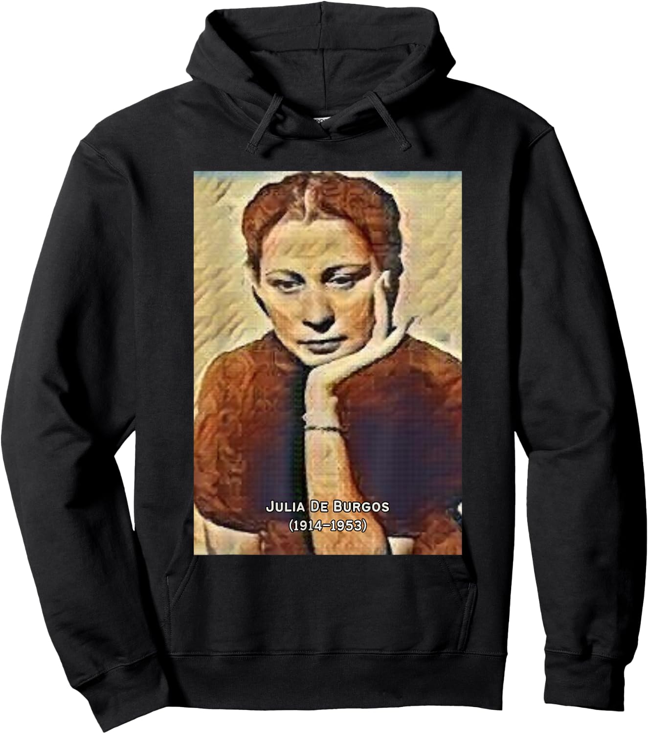 Julia De Burgos I Boricua I Puerto Rico I Hero Hoodie - Hoodie | Black