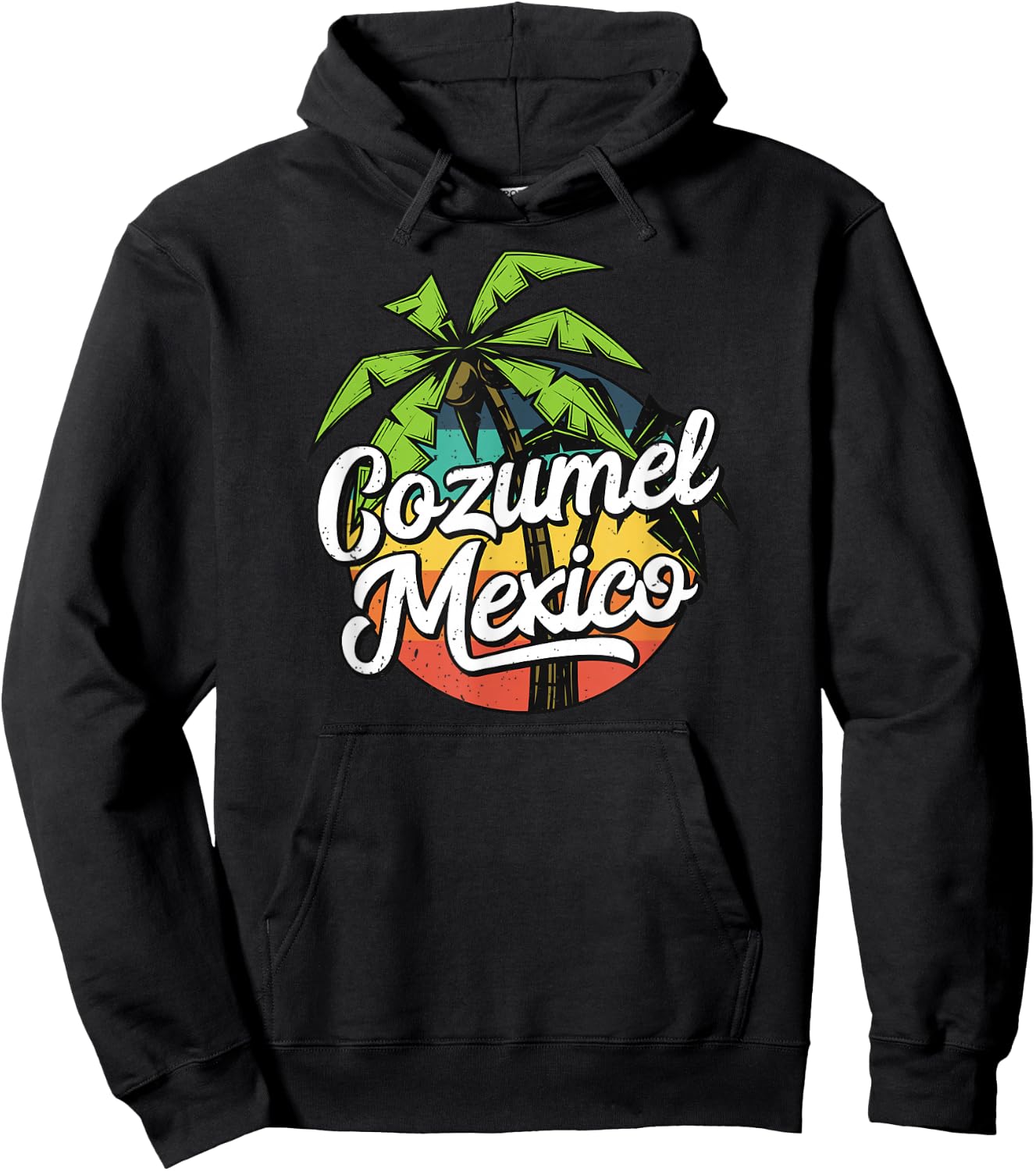 Cozumel Mexico Vacation Hoodie - Hoodie | Black