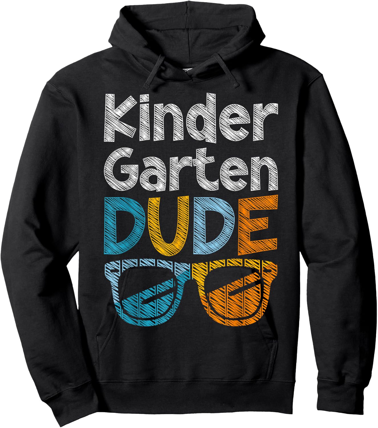Kindergarten Dude Back To School kindergarten students Hoodie - Hoodie | Black