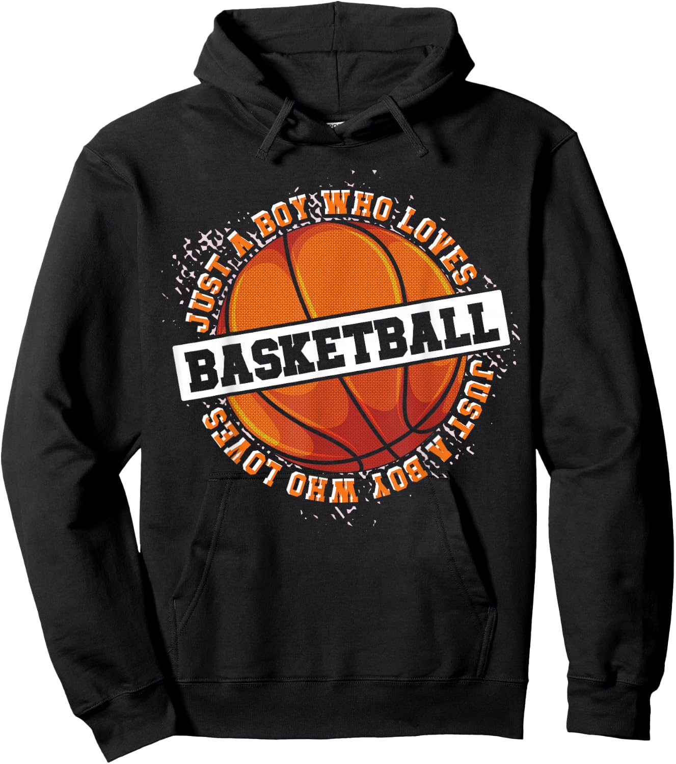 Basketball Fan Basketball Player Boys Sport Basketball Hoodie - Hoodie | Black
