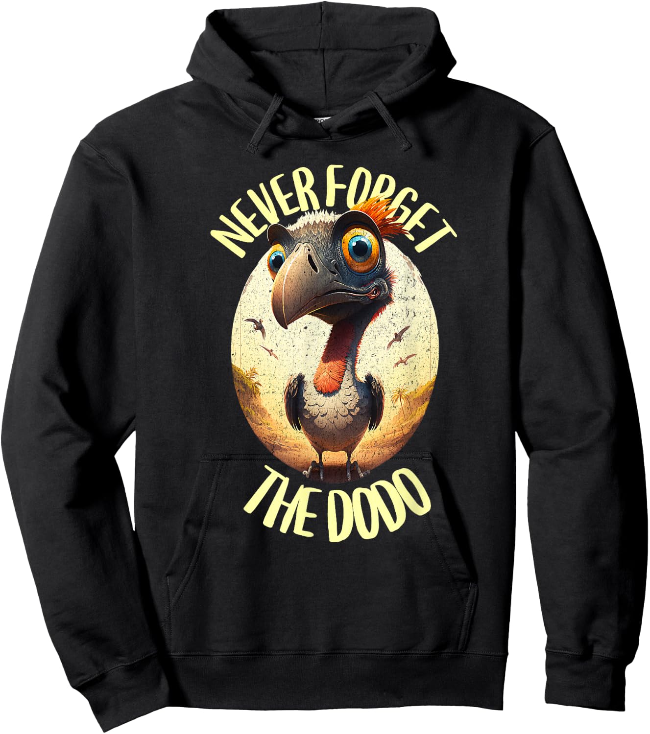 Dodo - Never forget the dodo - Dodo bird Hoodie - Hoodie | Black