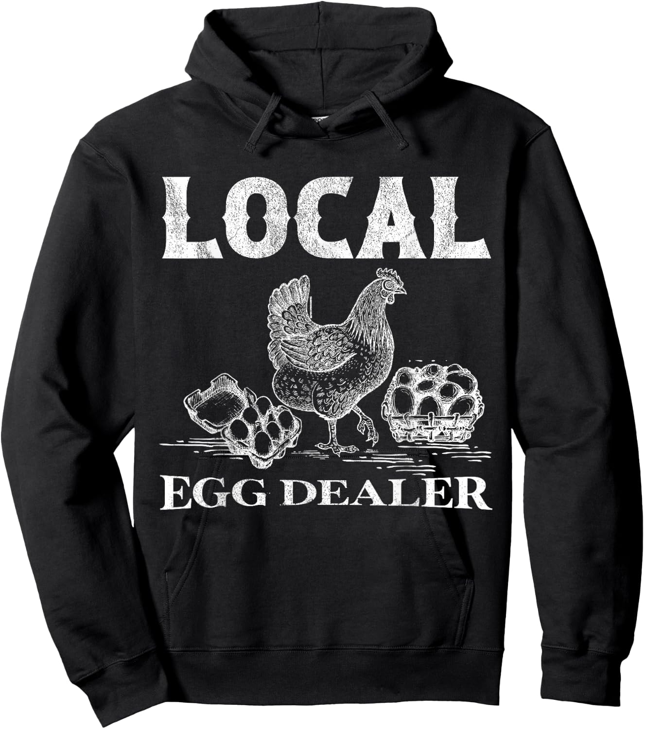 Local Egg Dealer Hoodie - Hoodie | Black