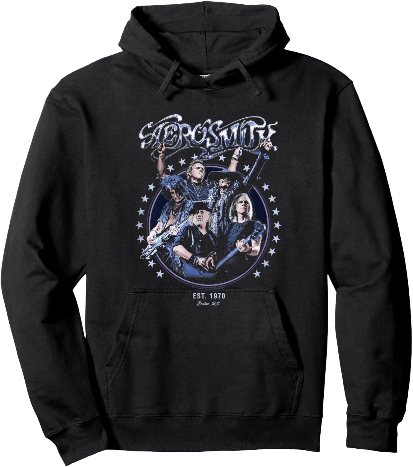 Aerosmith - Boston Est. 1970 Hoodie - Hoodie | Black