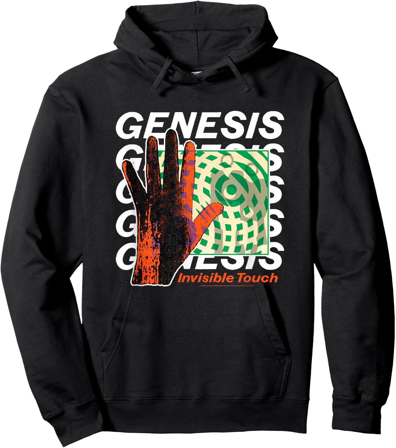 Genesis - Invisible Touch Hoodie - Hoodie | Black