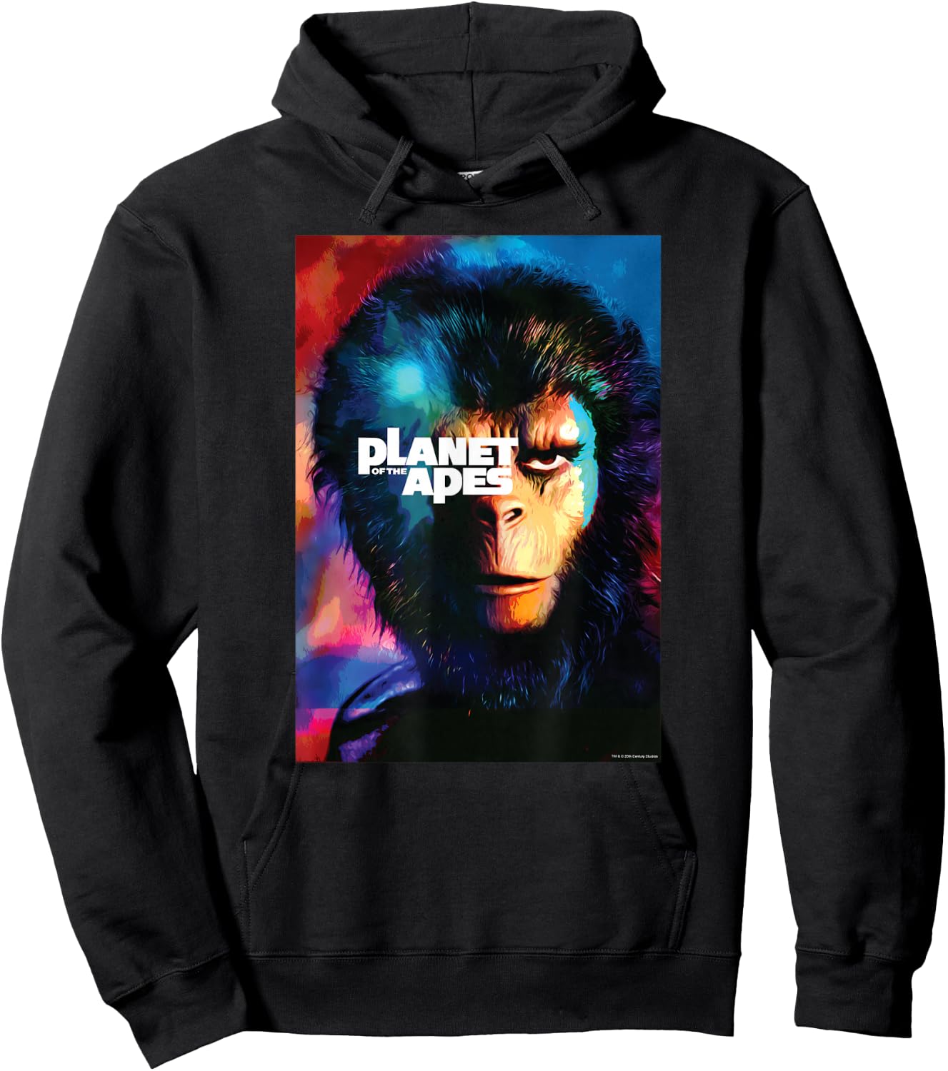 Planet of The Apes 1968 Cornelius Original Movie Poster Art Hoodie - Hoodie | Black