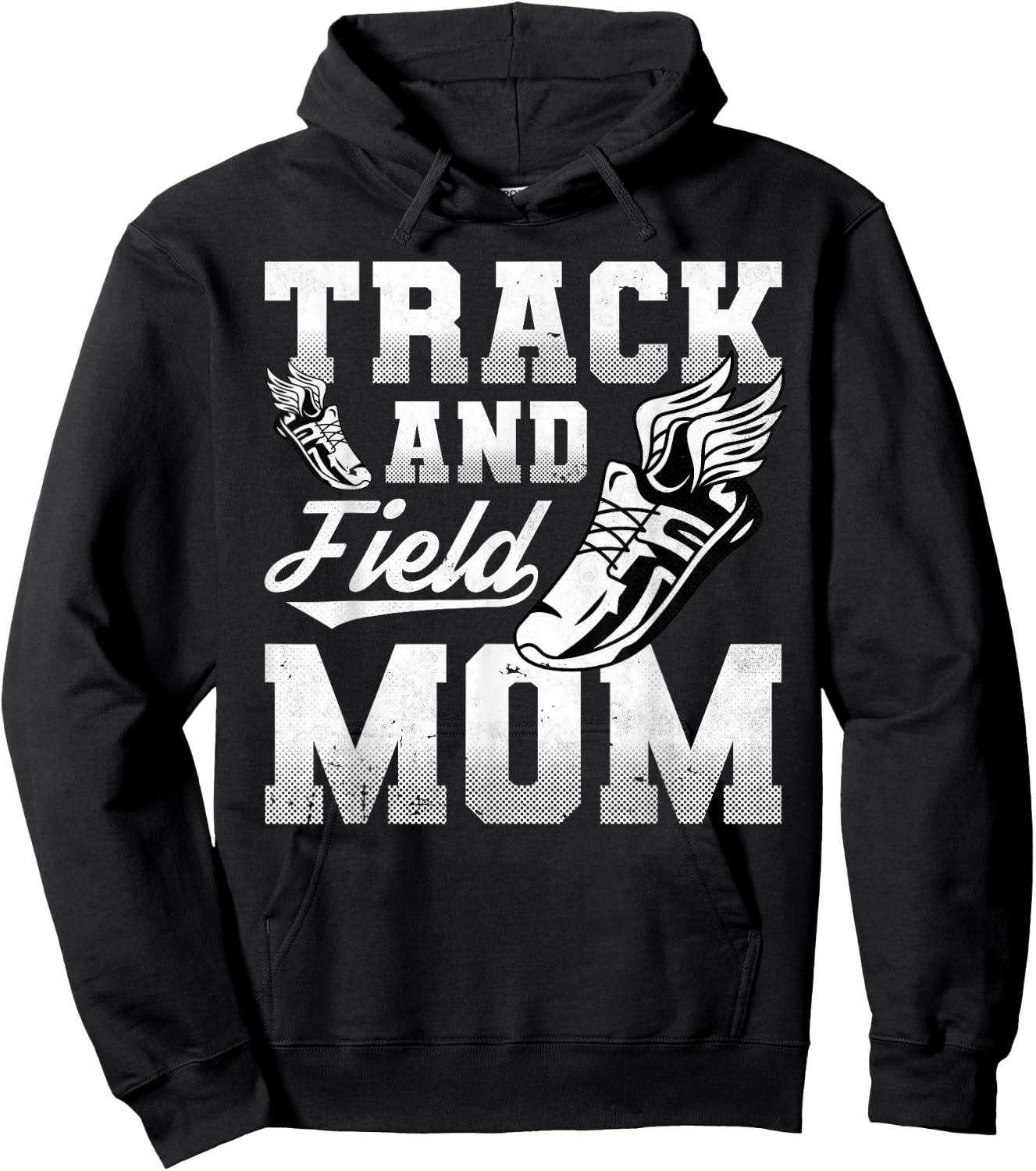 Track And Field Mom, Sports, Athlete Hoodie - Hoodie | Black
