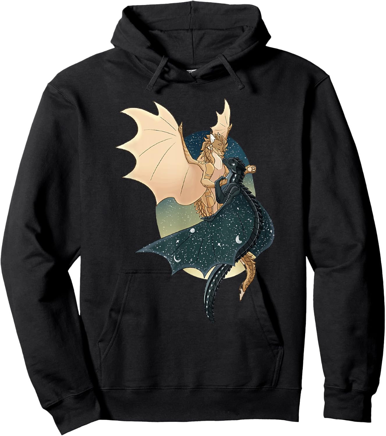 Wing of Fires Legends Fathom Darkstalker Clearsight Hoodie - Hoodie | Black