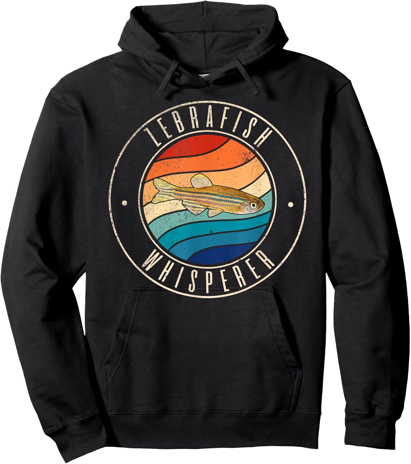 Zebrafish Whisperer Hoodie - Hoodie | Black