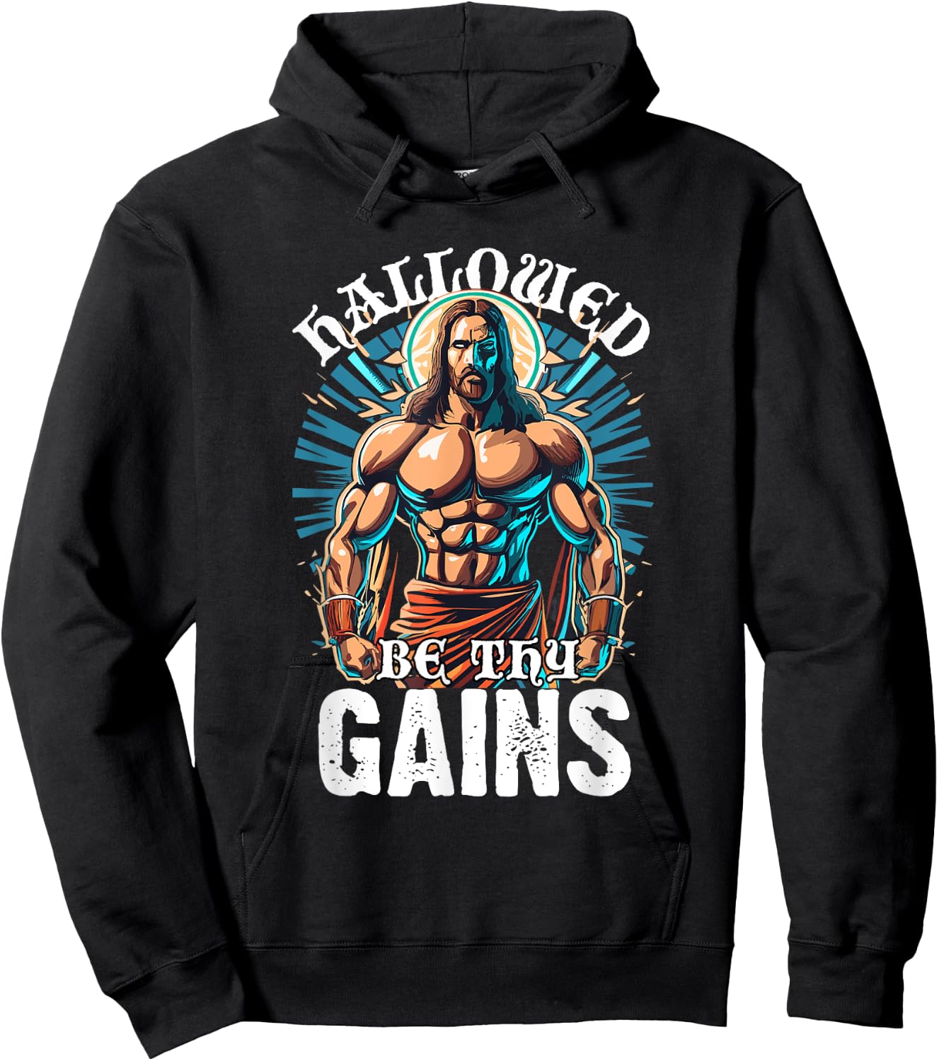 Hallowed Be Thy Gains Hoodie - Hoodie | Black