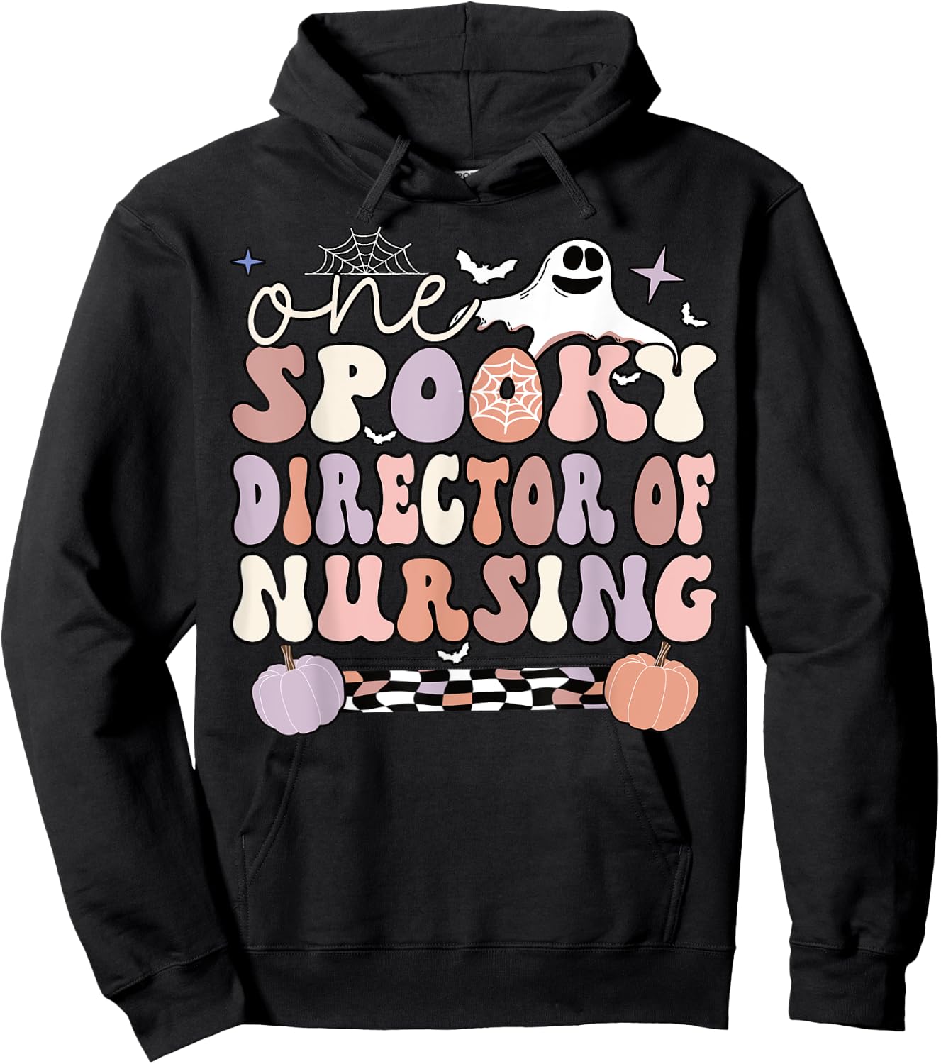 Spooky Director Of Nursing Halloween Director Nurse Hoodie - Hoodie | Black