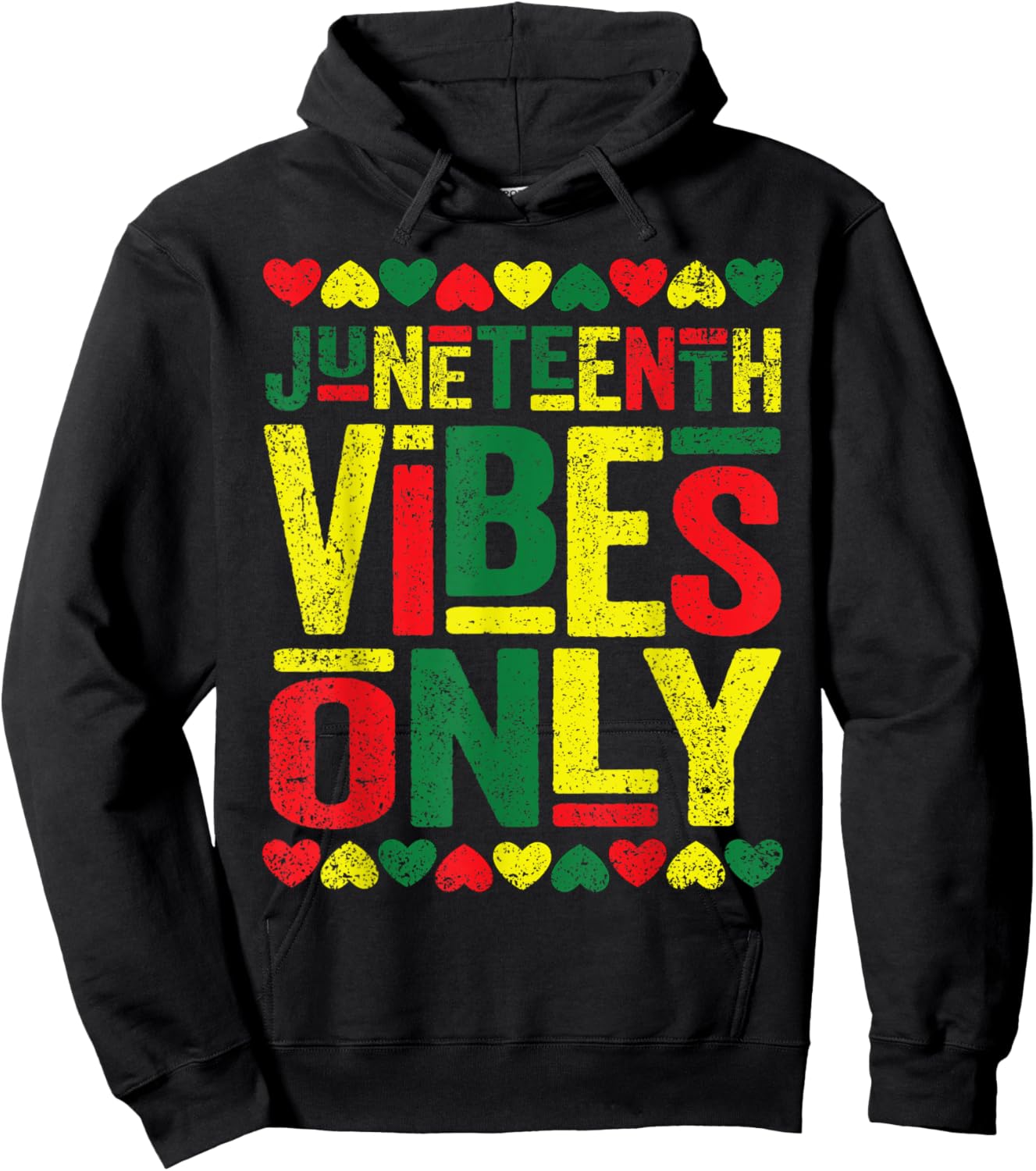 Juneteenth Cool Vibes Black History African American Hoodie - Hoodie | Black