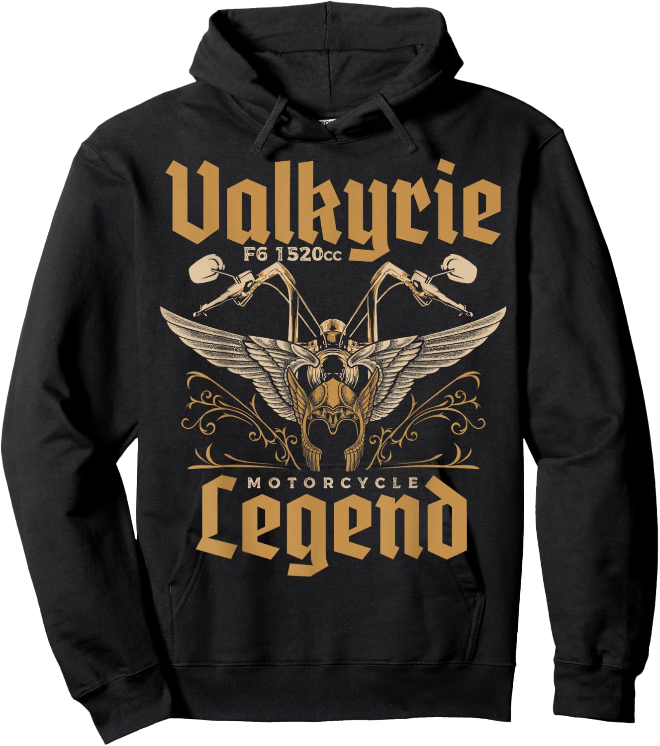 Motorcycle Mechanic Outlaw Biker Hoodie - Hoodie | Black