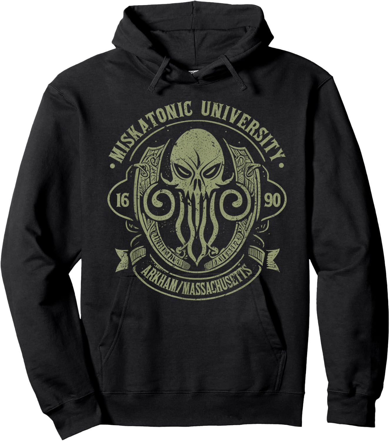 Miskatonic University, Cosmic Horror Cthulhu Hoodie - Hoodie | Black
