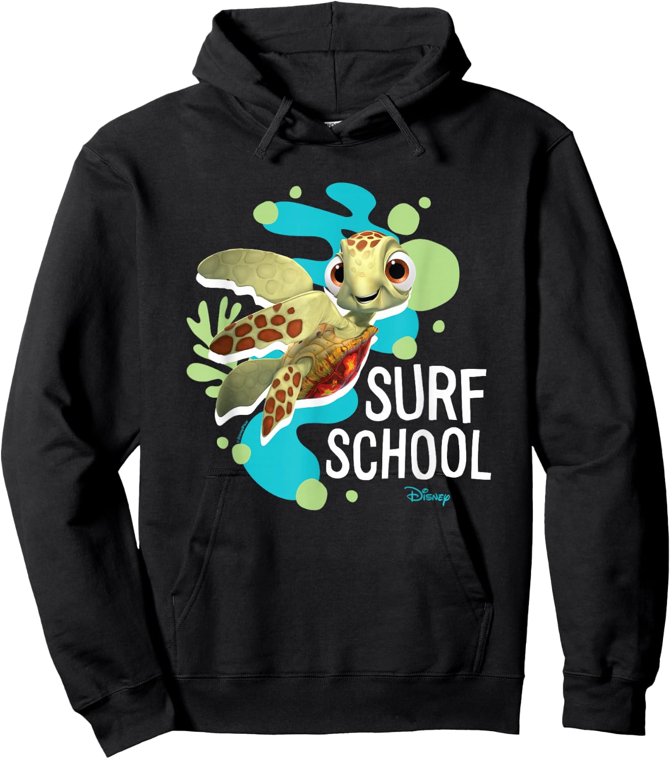 Finding Nemo - Squirt Turtle Surf School Hoodie - Hoodie | Black