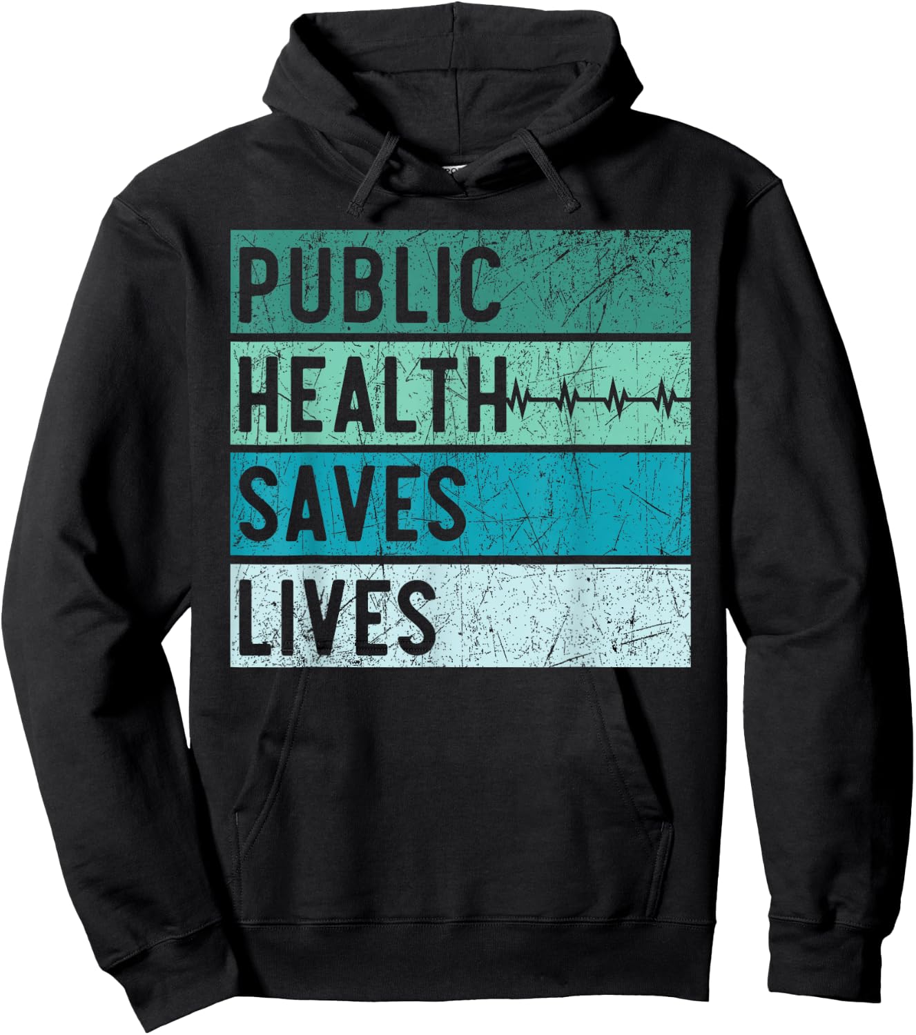 Public Health Saves Lives Epidemiologist Doctor Epidemiology Hoodie - Hoodie | Black