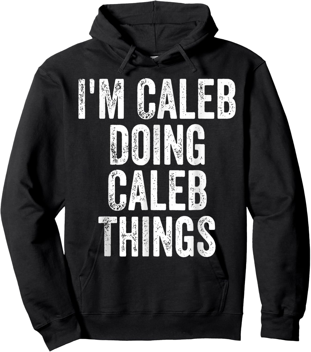 I'm Caleb Doing Caleb Things Hoodie - Hoodie | Black