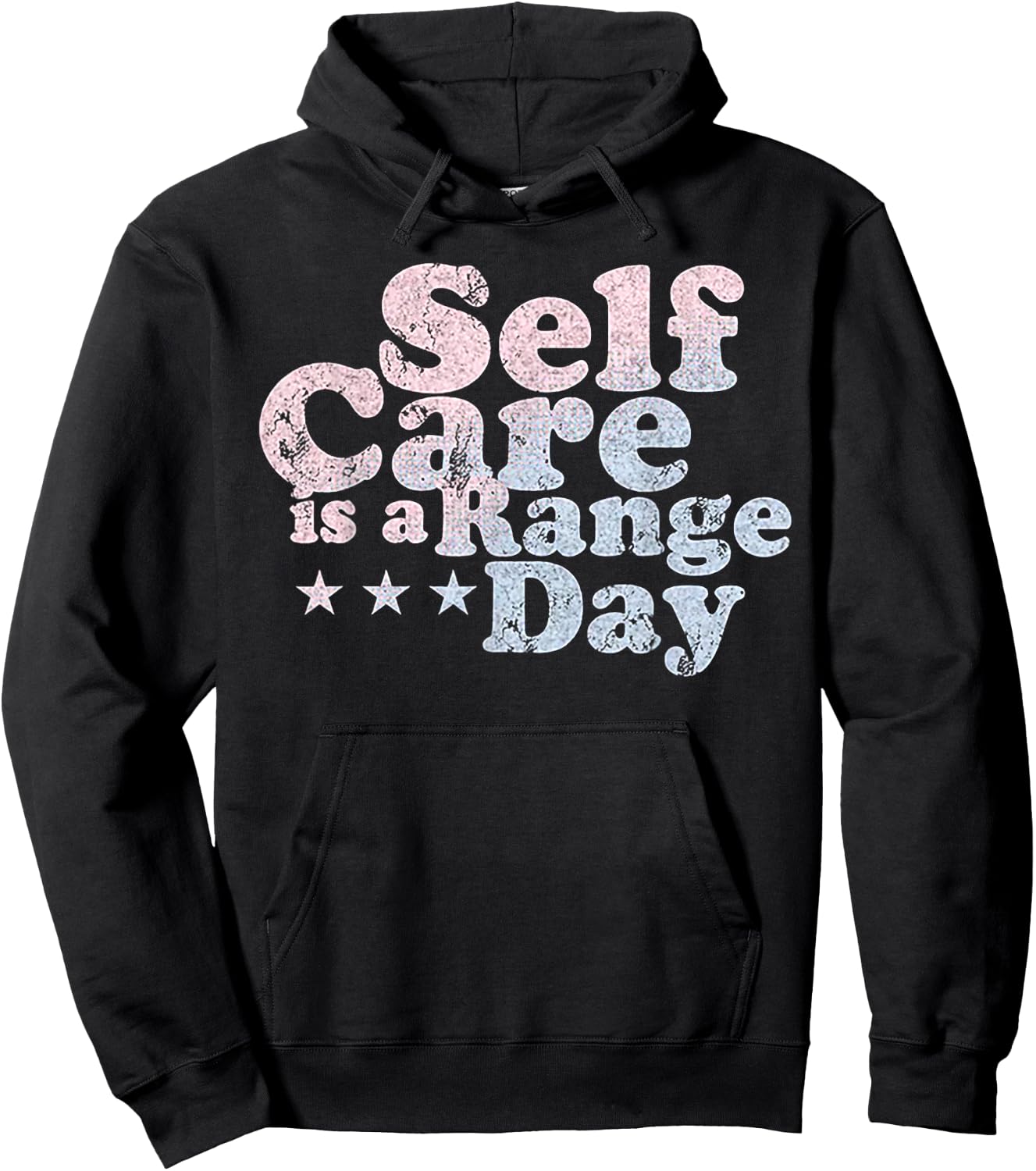 Self Care Is A Range Day Hoodie - Hoodie | Black