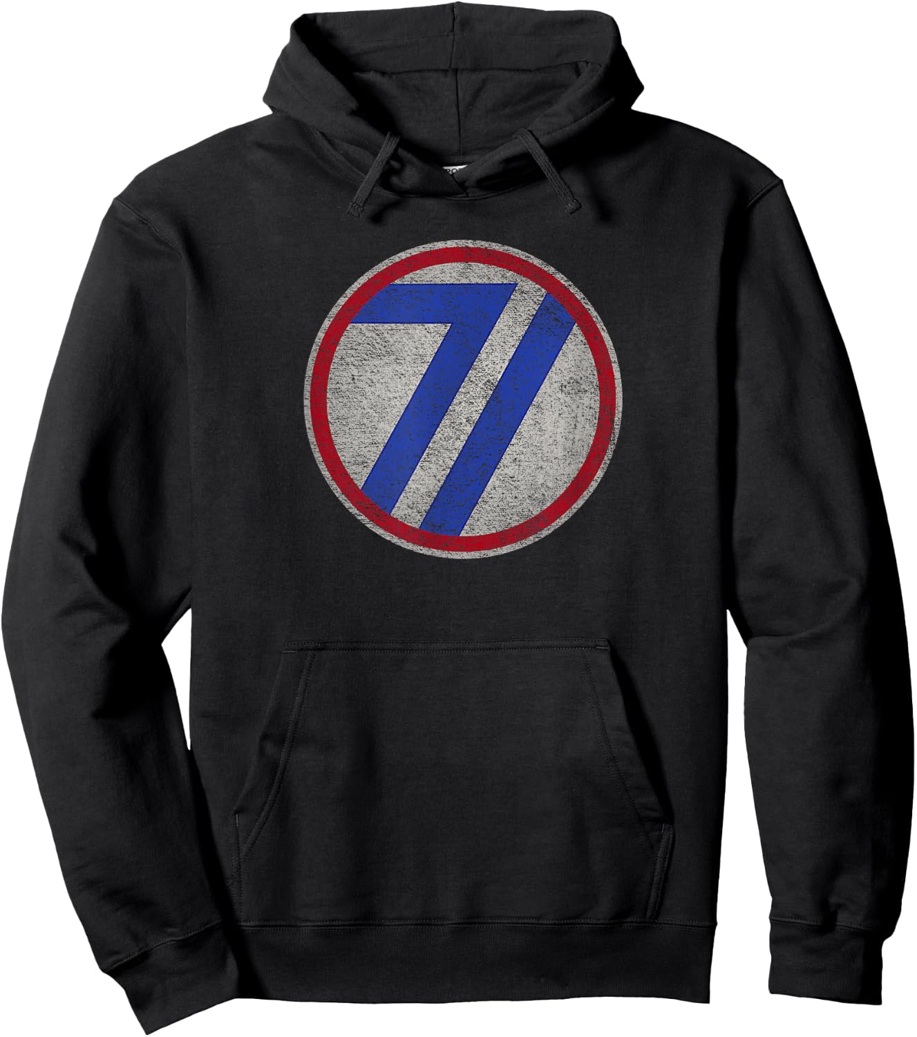 71st Infantry Division Army Hoodie - Hoodie | Black