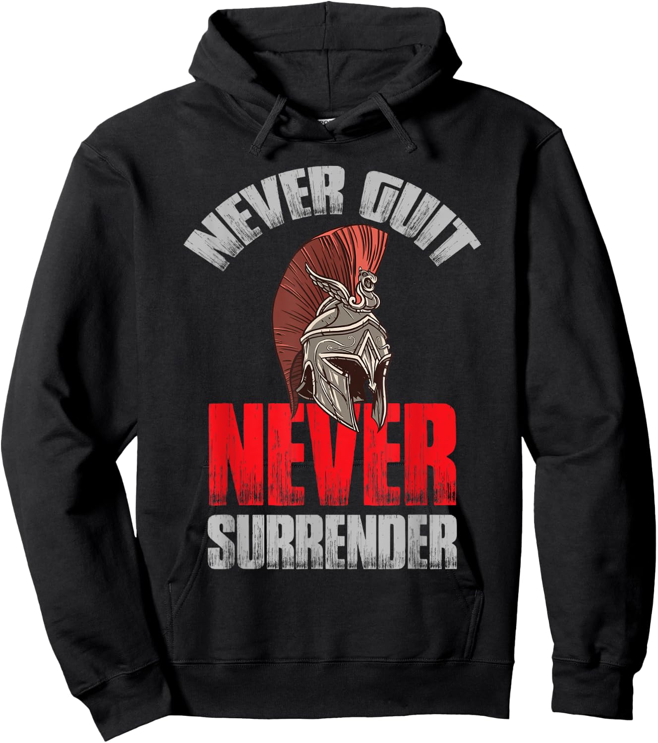 Spartan Helmet Ancient Greece Warrior Gladiator Hoodie - Hoodie | Black