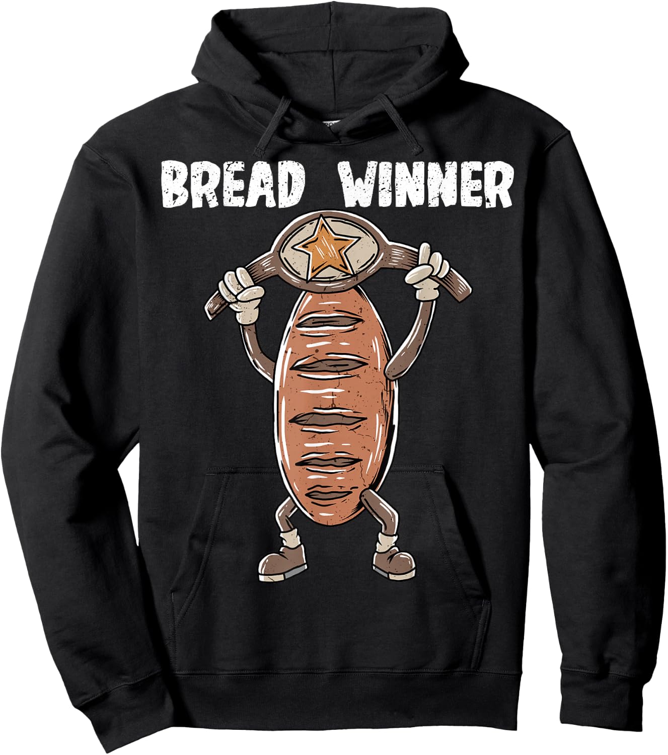 Baker Bread Winner Bread Baking Hoodie - Hoodie | Black