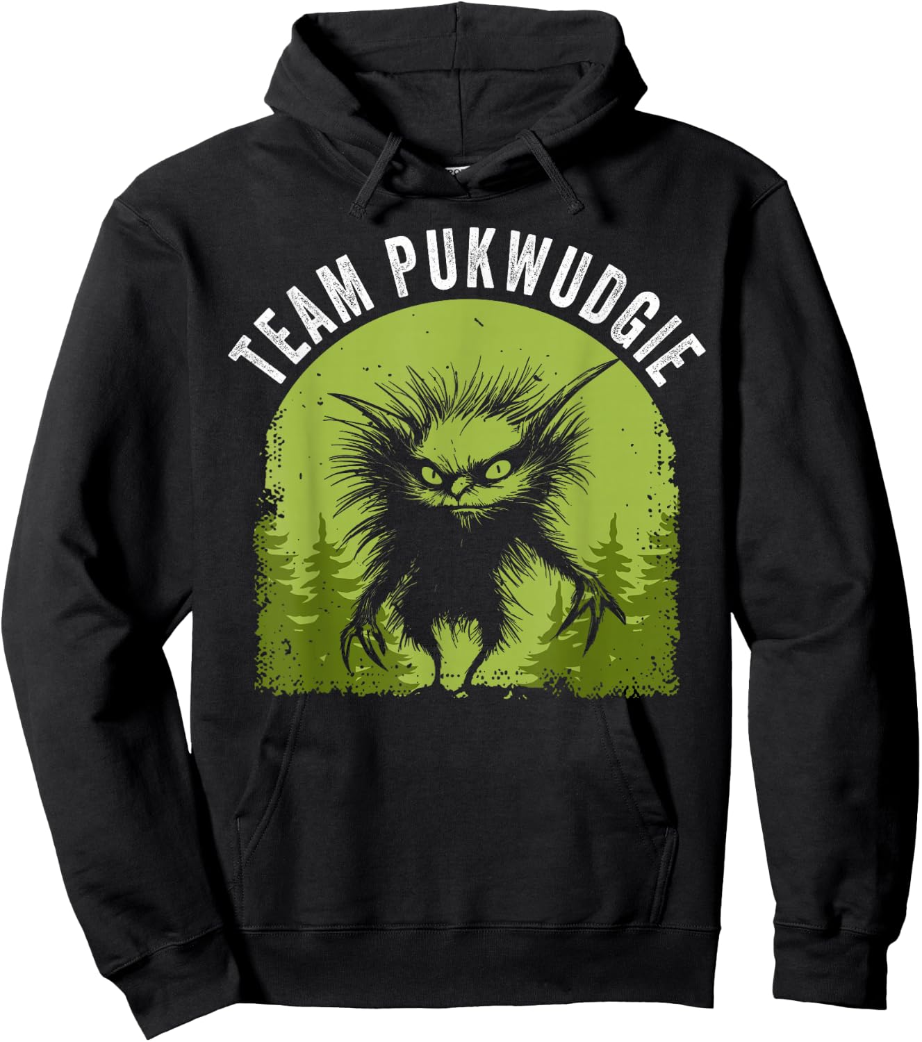 Pukwudgie Cryptid Folklore Myths Cryptozoologist Hoodie - Hoodie | Black