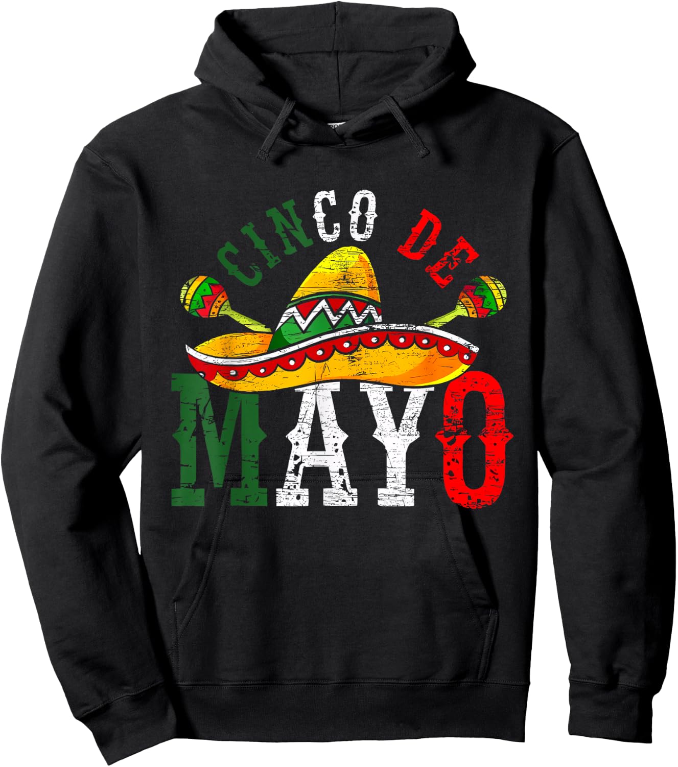 Cinco De Mayo Mexican Lets Fiesta 5 De Mayo Women Men Hoodie - Hoodie | Black