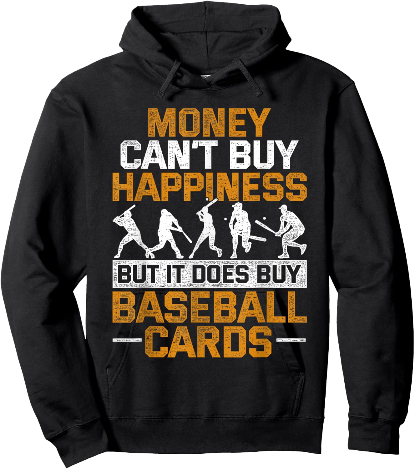 Baseball Card Collector Hoodie - Hoodie | Black