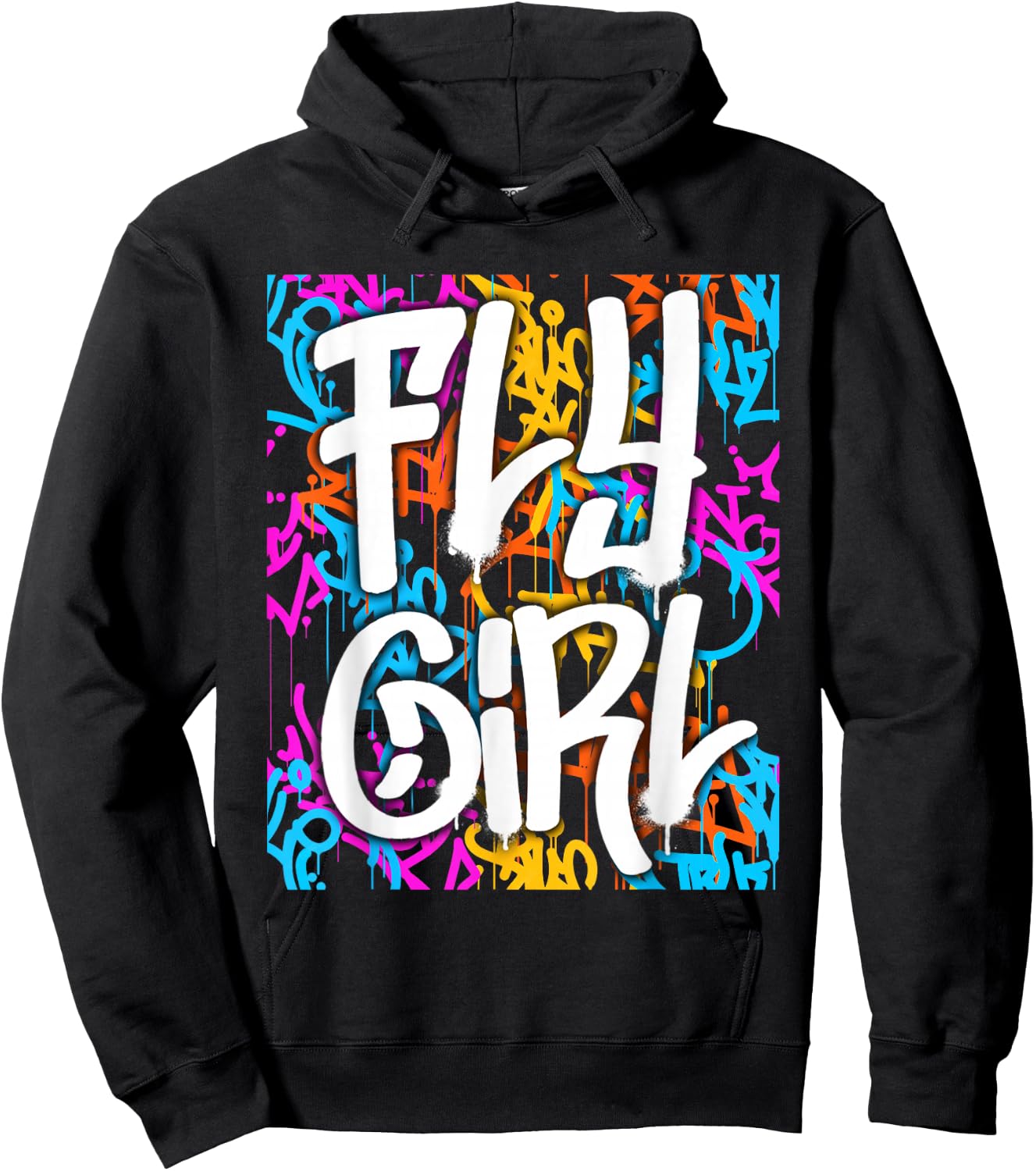 Fly Girl Women Girls Hoodie - Hoodie | Black
