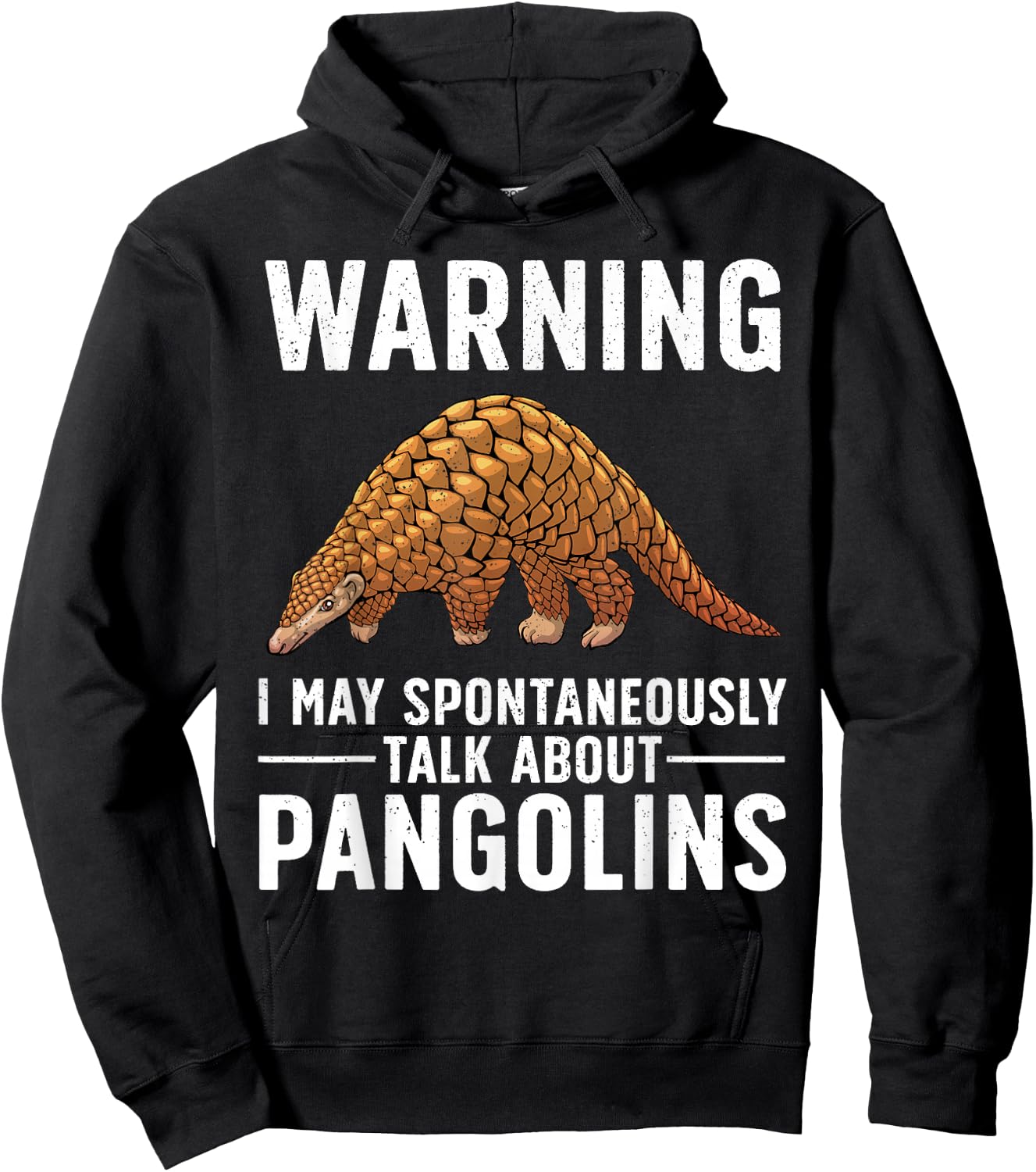 Cool Pangolin Women Save Pangolins Anteater Animal Hoodie - Hoodie | Black