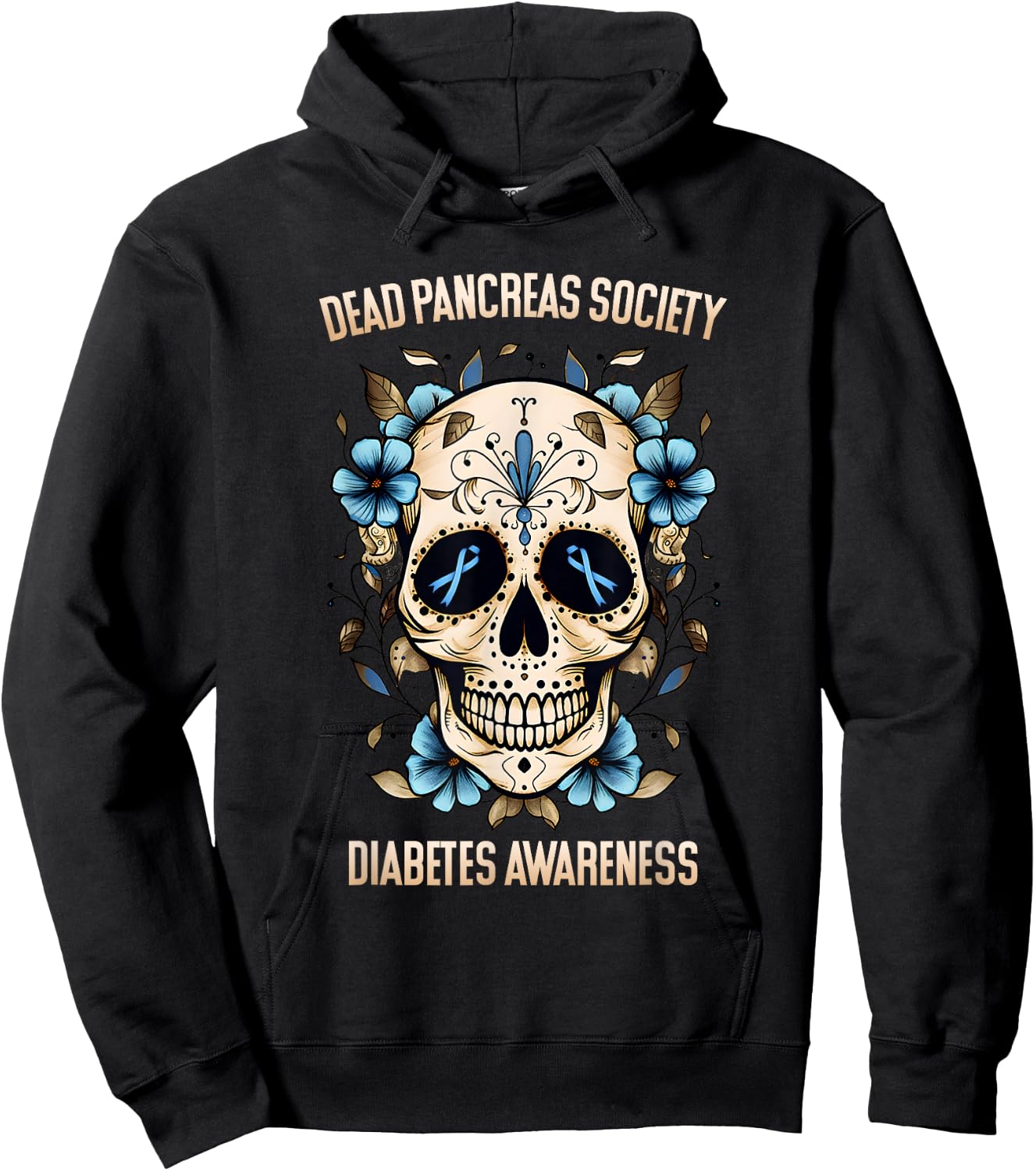 Diabetes Awareness - Dead Pancreas Society Hoodie - Hoodie | Black