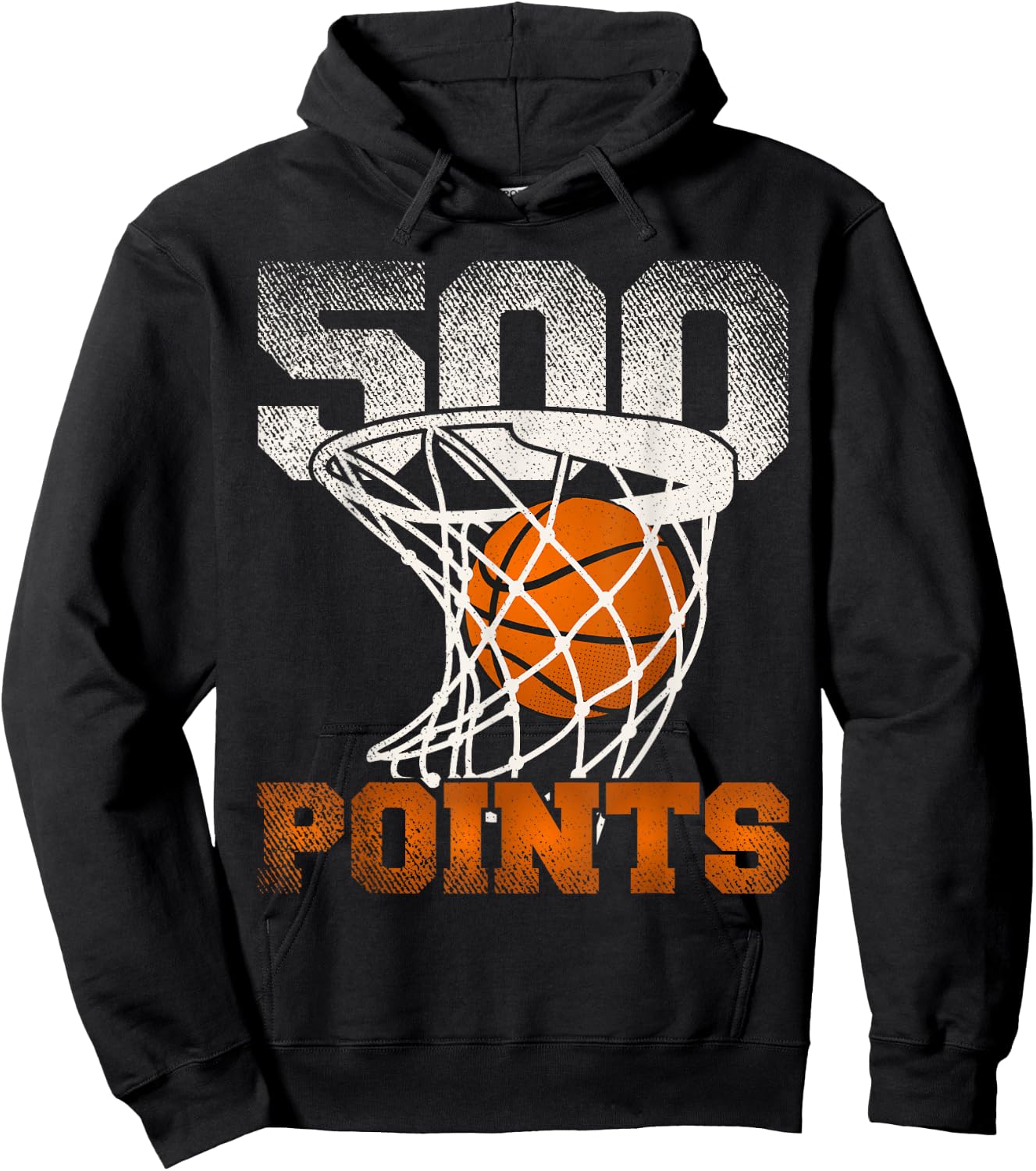 500 Points Basketball For Your Favorite Basketball Player Hoodie - Hoodie | Black