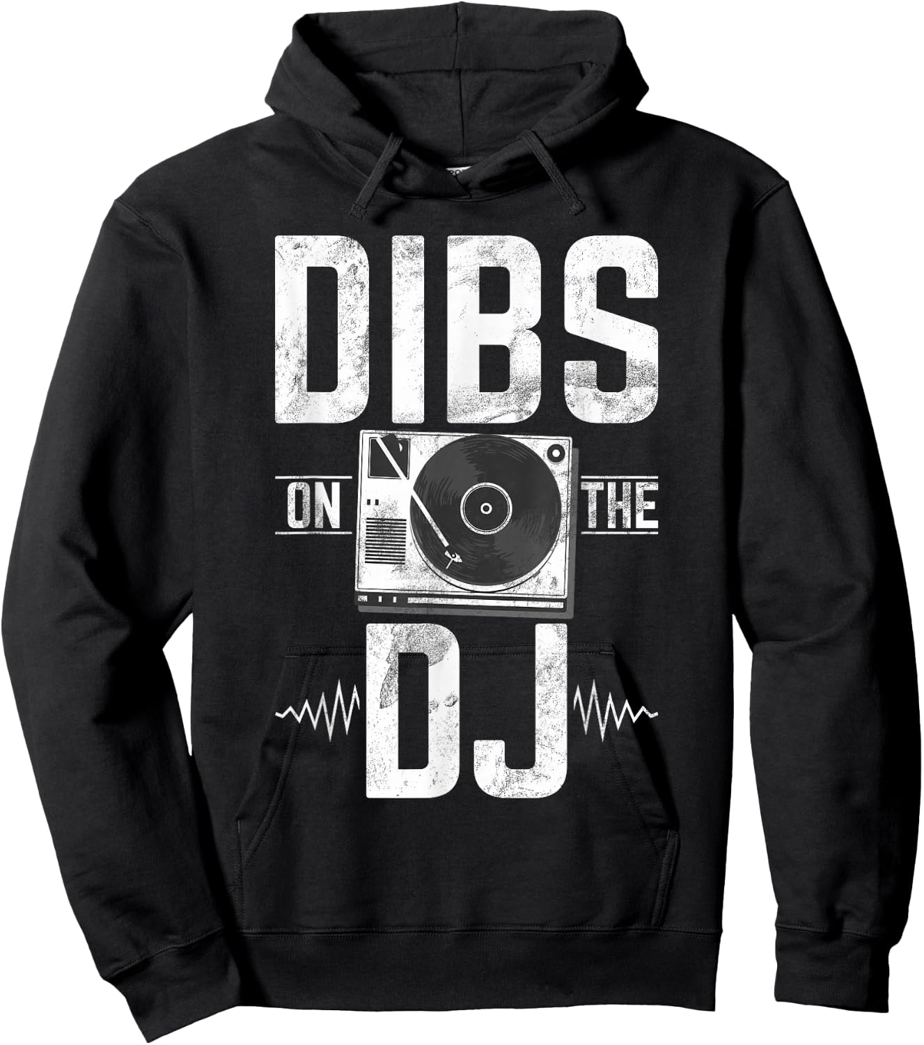 Dibs on the DJ Hoodie - Hoodie | Black